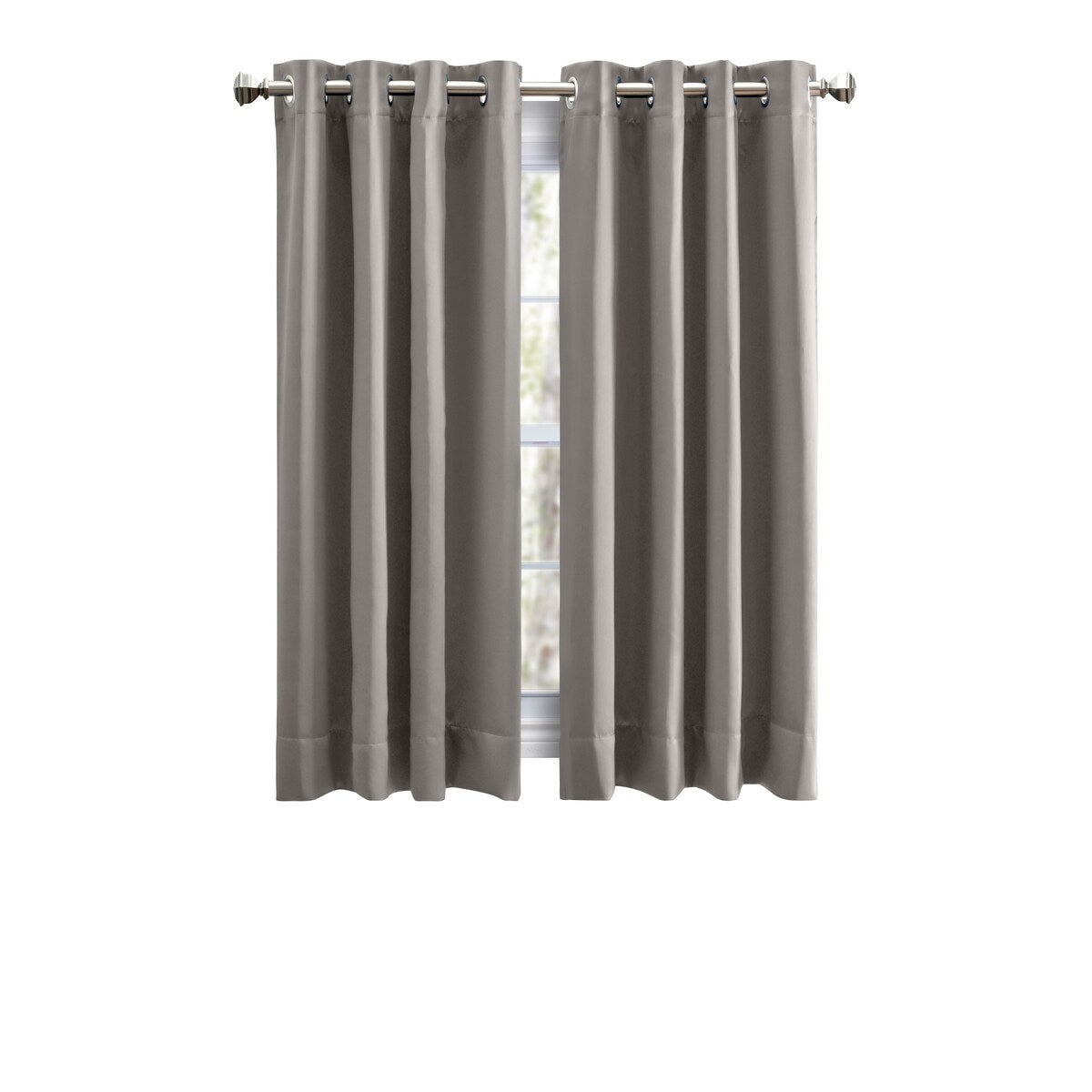 Ultimate Blackout 36-inch Short Length Grommet Curtain Panel - 56w x 36l