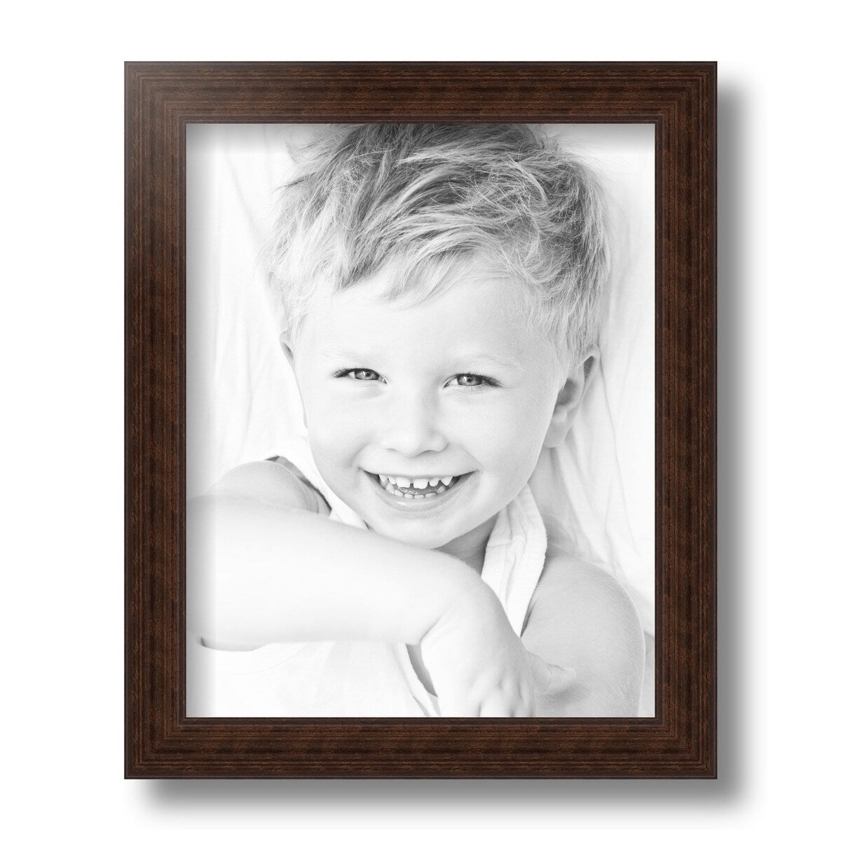 ArtToFrames Classic Waves 8x10 Inch Picture Frame, 1.00 Inch Wood Poster Frame Available in Multiple Colors (60823-8x10)