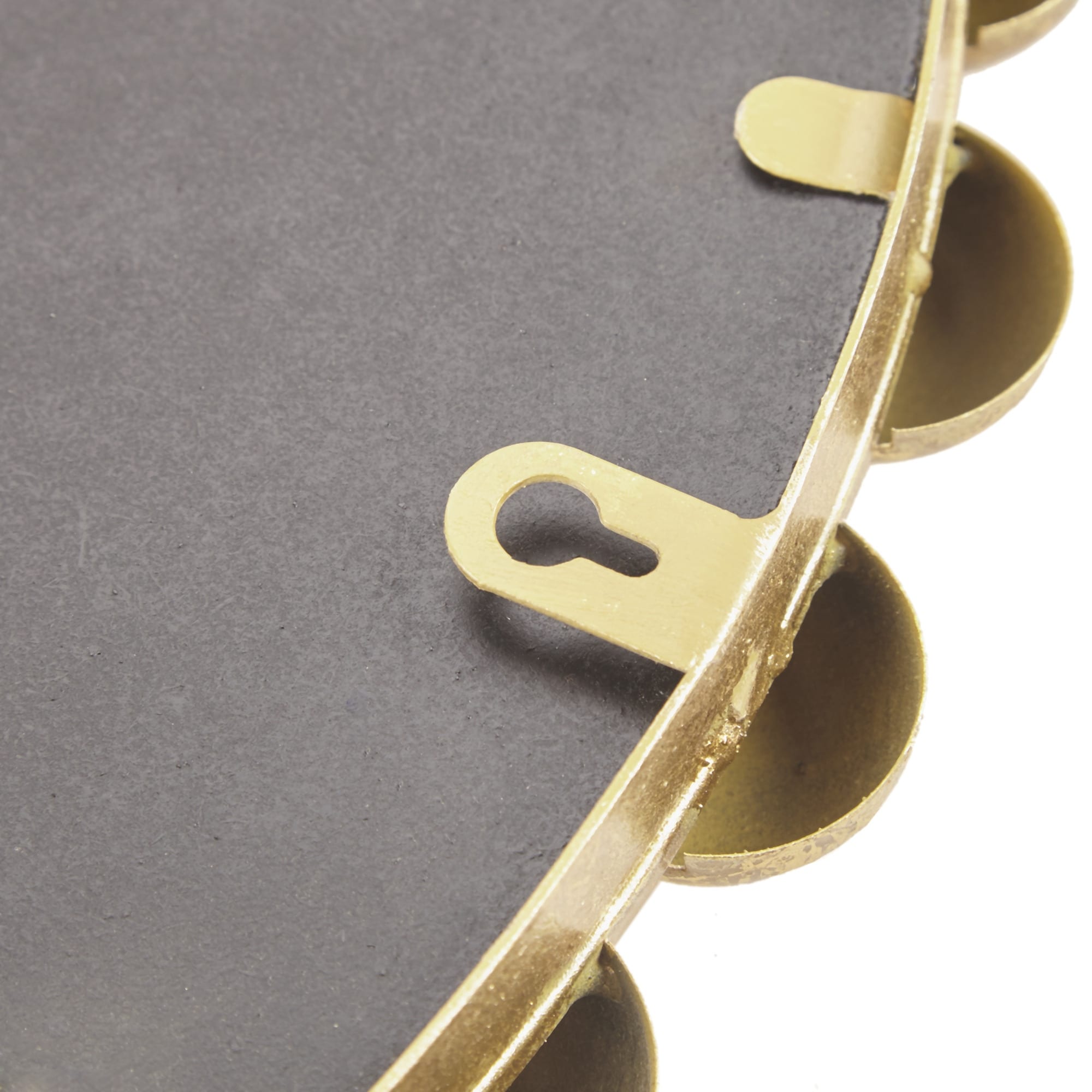 Madison Park Signature Marlowe Beaded Round Wall Mirror
