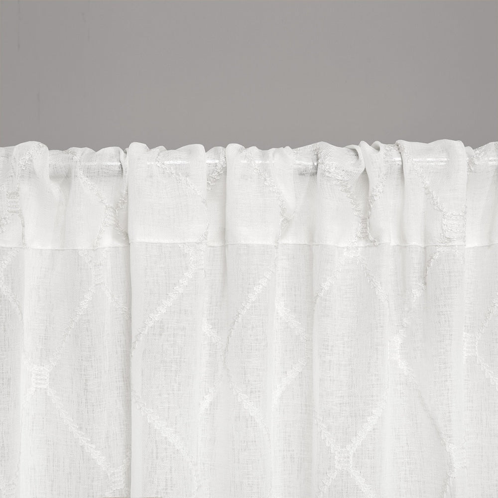 Diamond Sheer Curtains