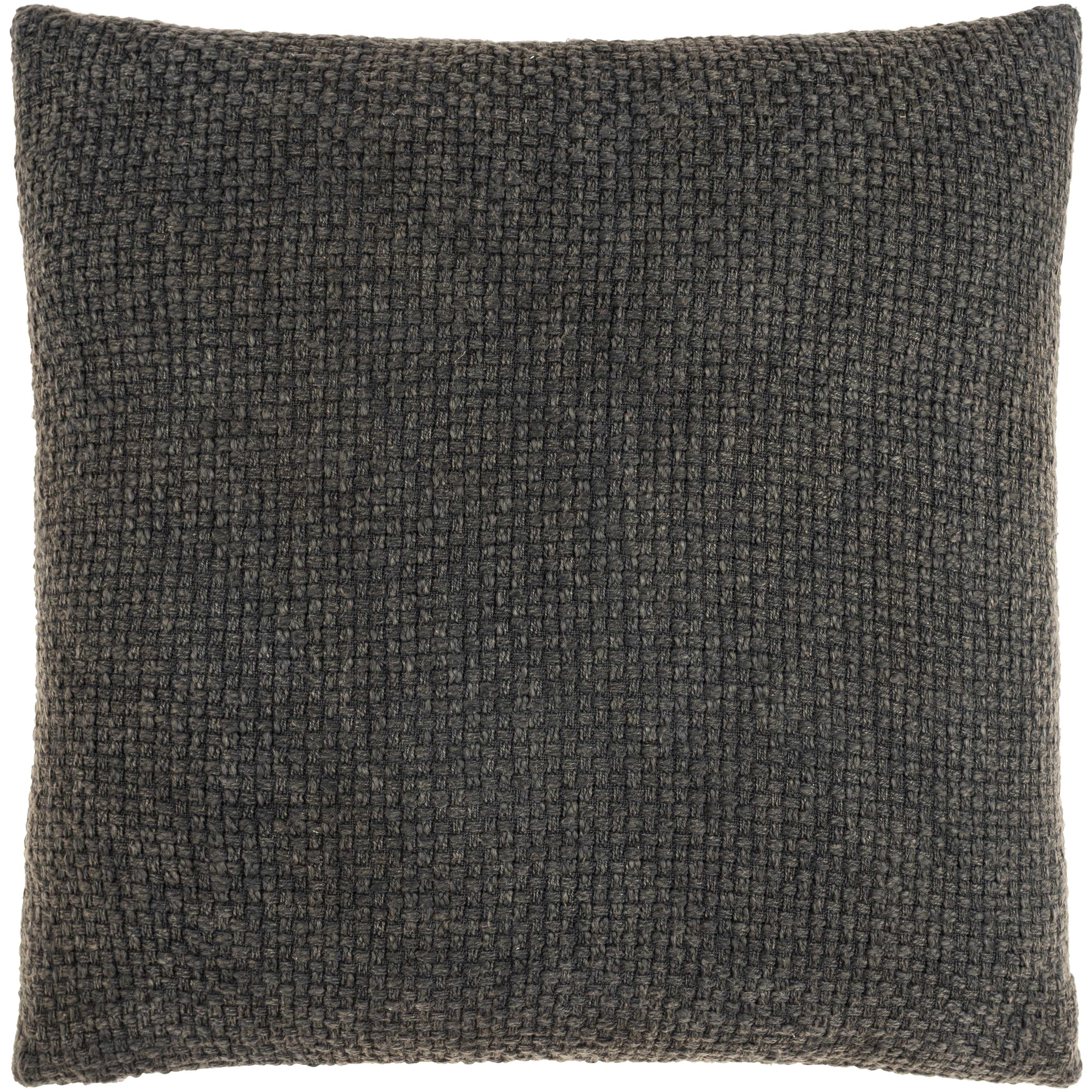 Livabliss Terry Farmhouse Textured Cozy Throw Pillow