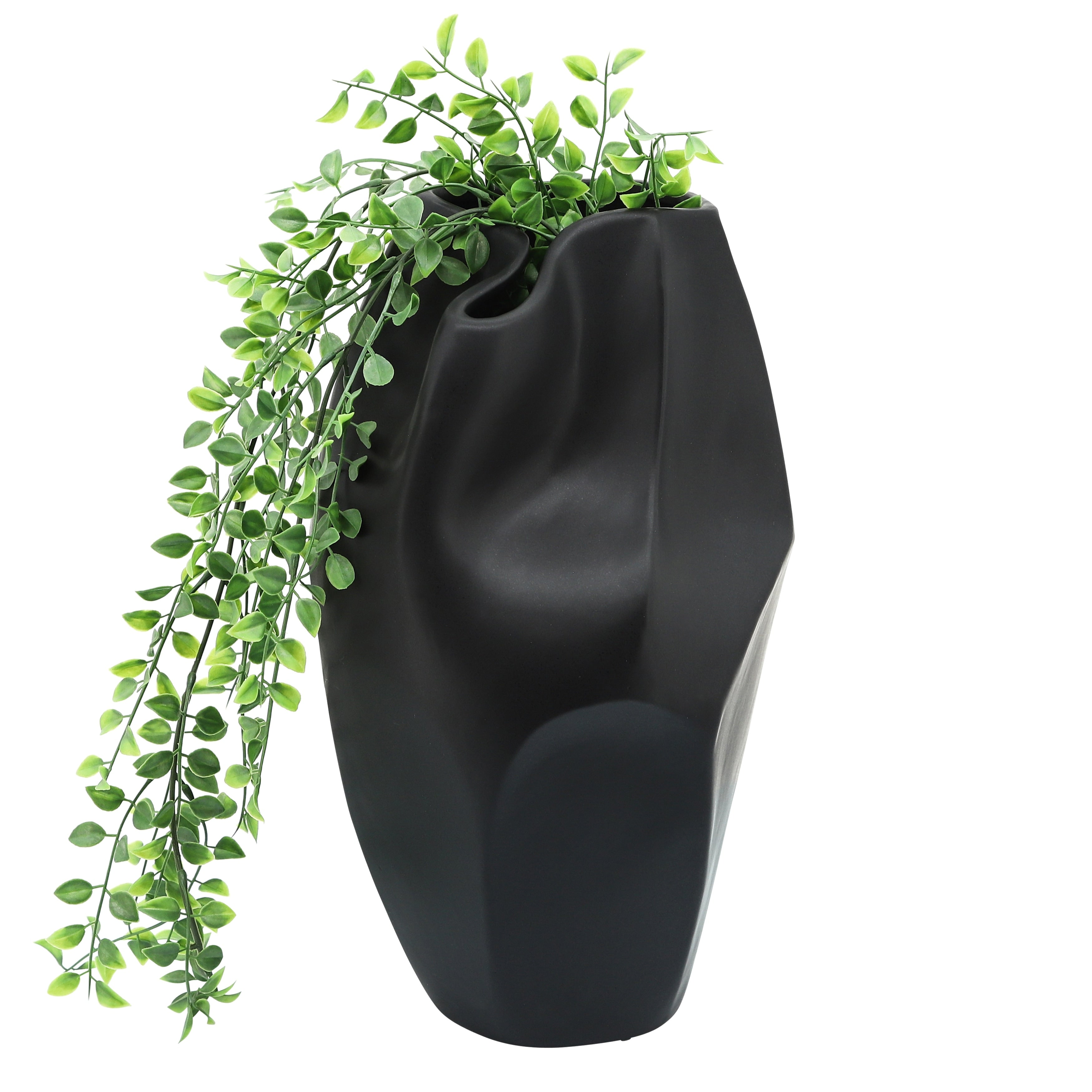 Sagebrook Home Ceramic Elegant Decorative Vase for Stylish Interiors