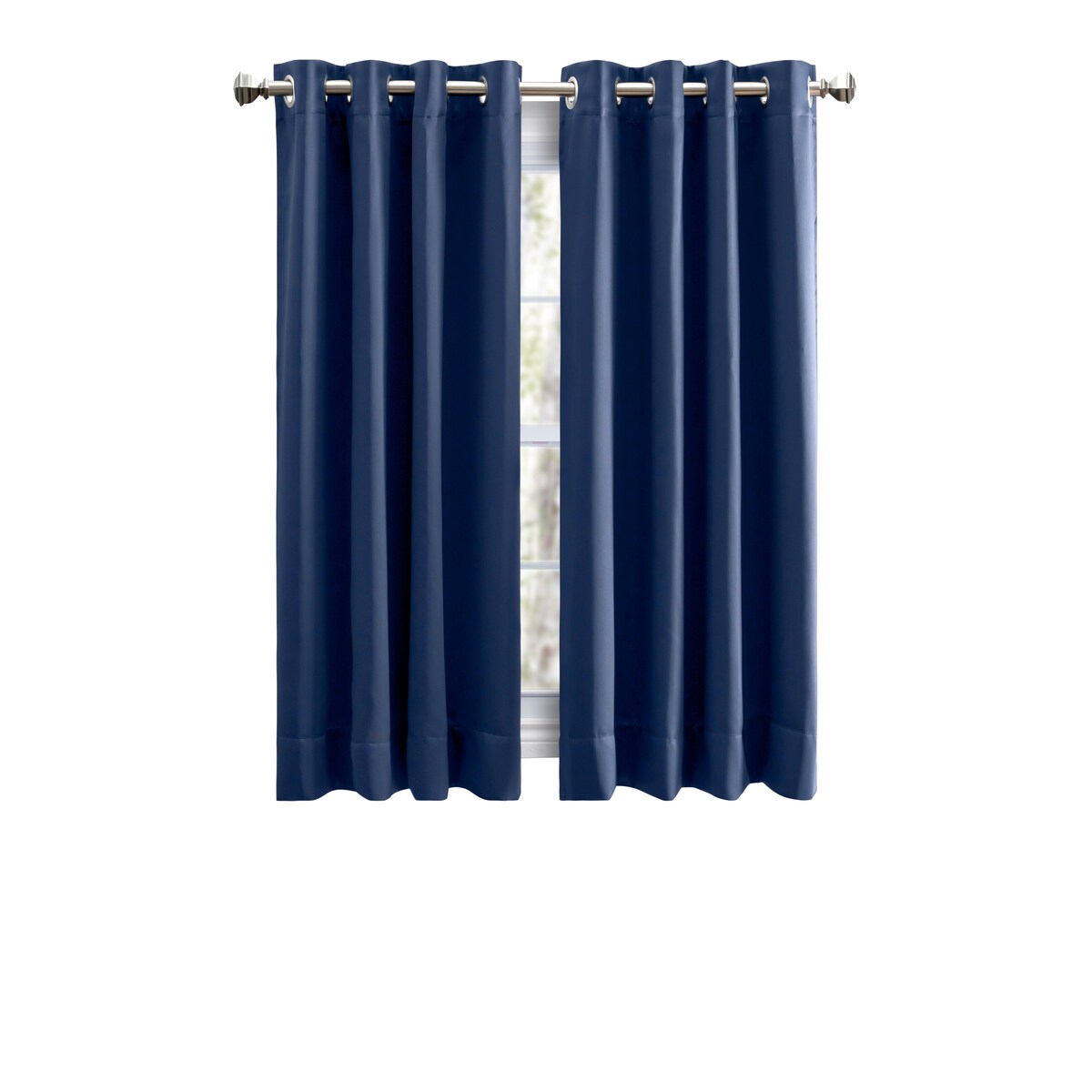 Ultimate Blackout 36-inch Short Length Grommet Curtain Panel - 56w x 36l