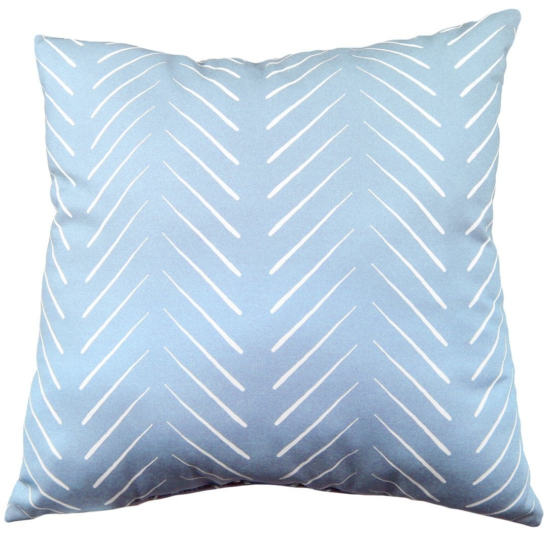 Chevron Columns Double Sided Pillow