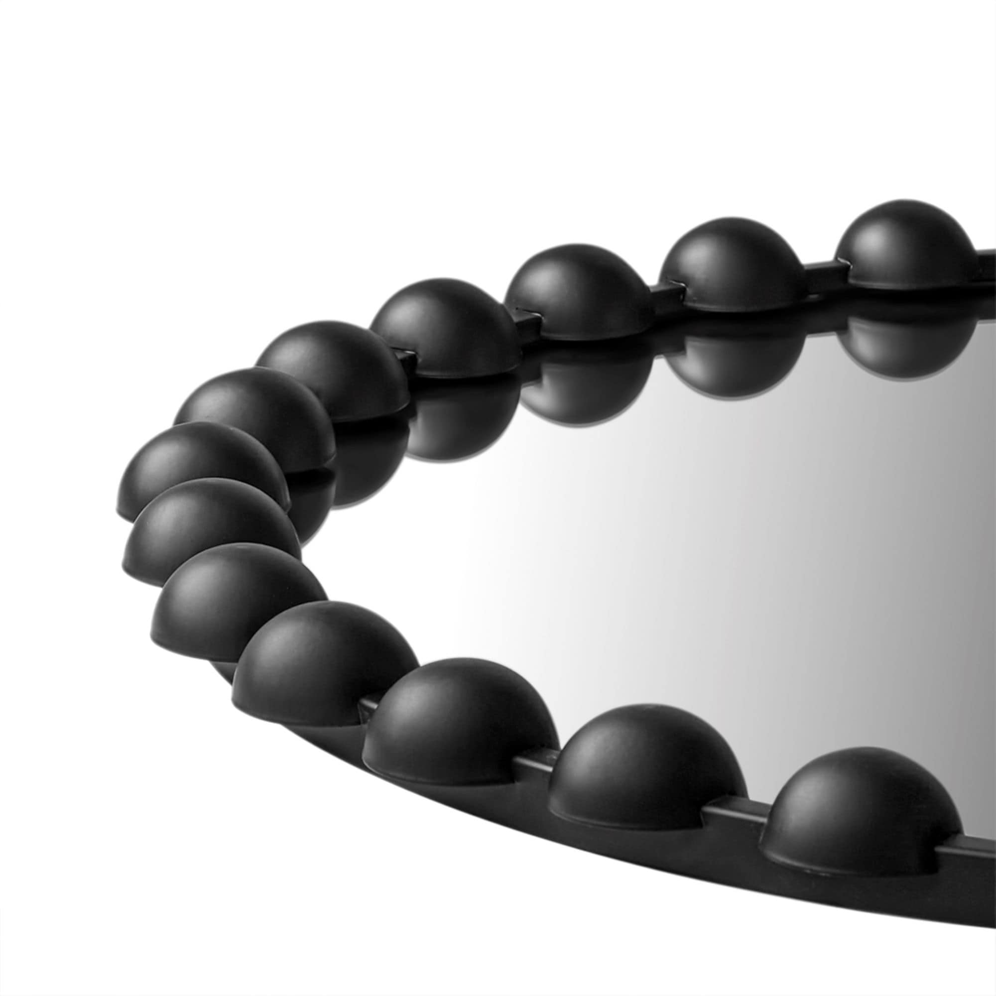 Madison Park Signature Marlowe Beaded Round Wall Mirror