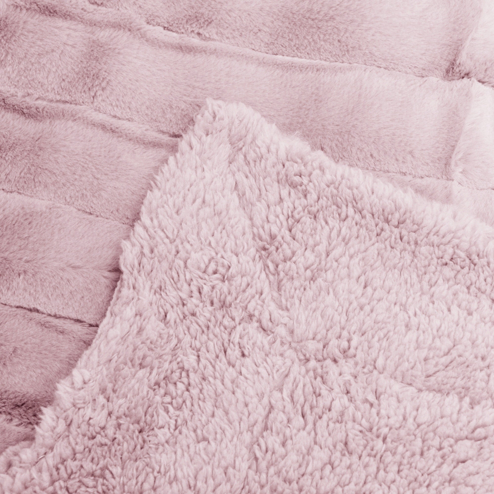 Solid Color SuperMink FauxFur Throw