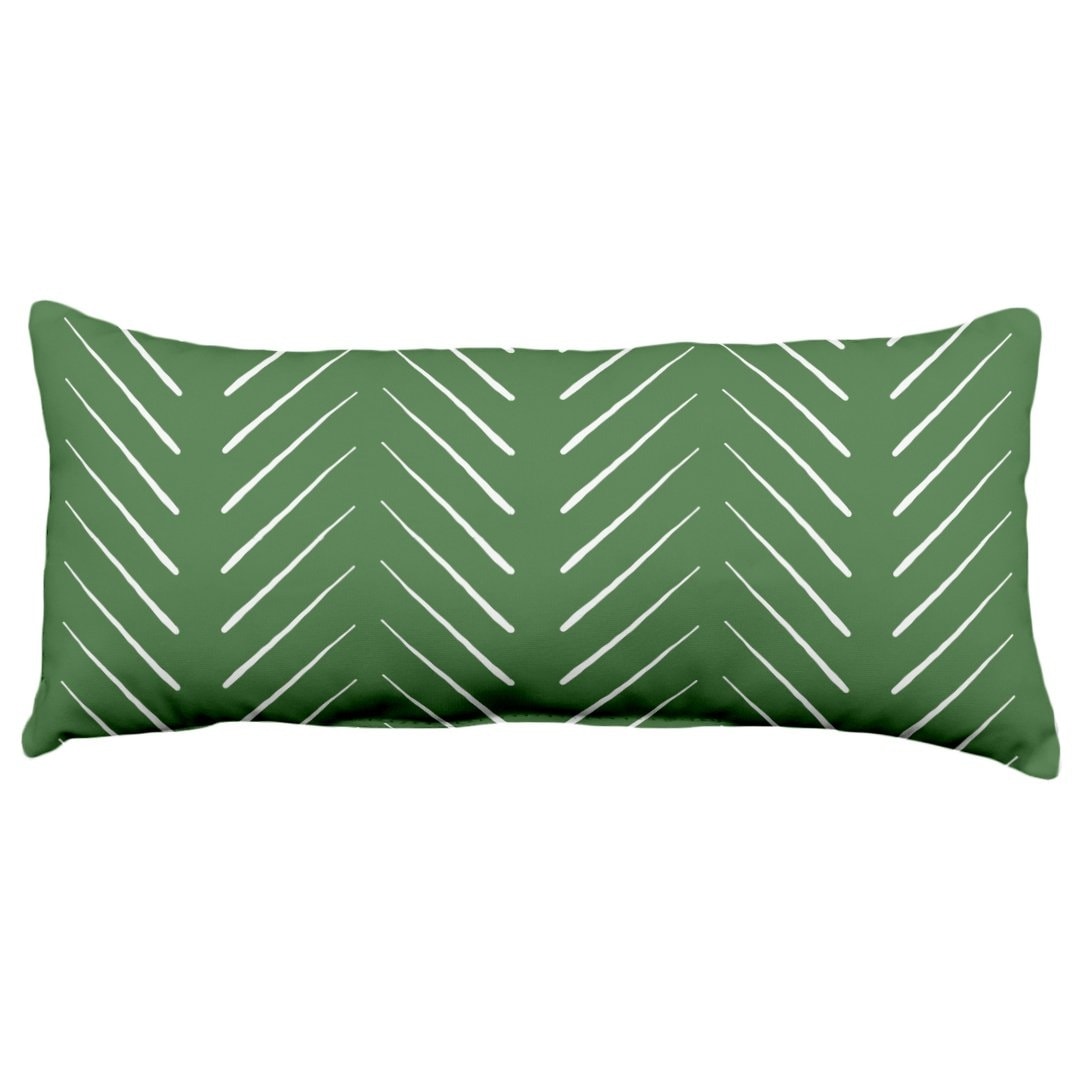 Chevron Columns Double Sided Pillow