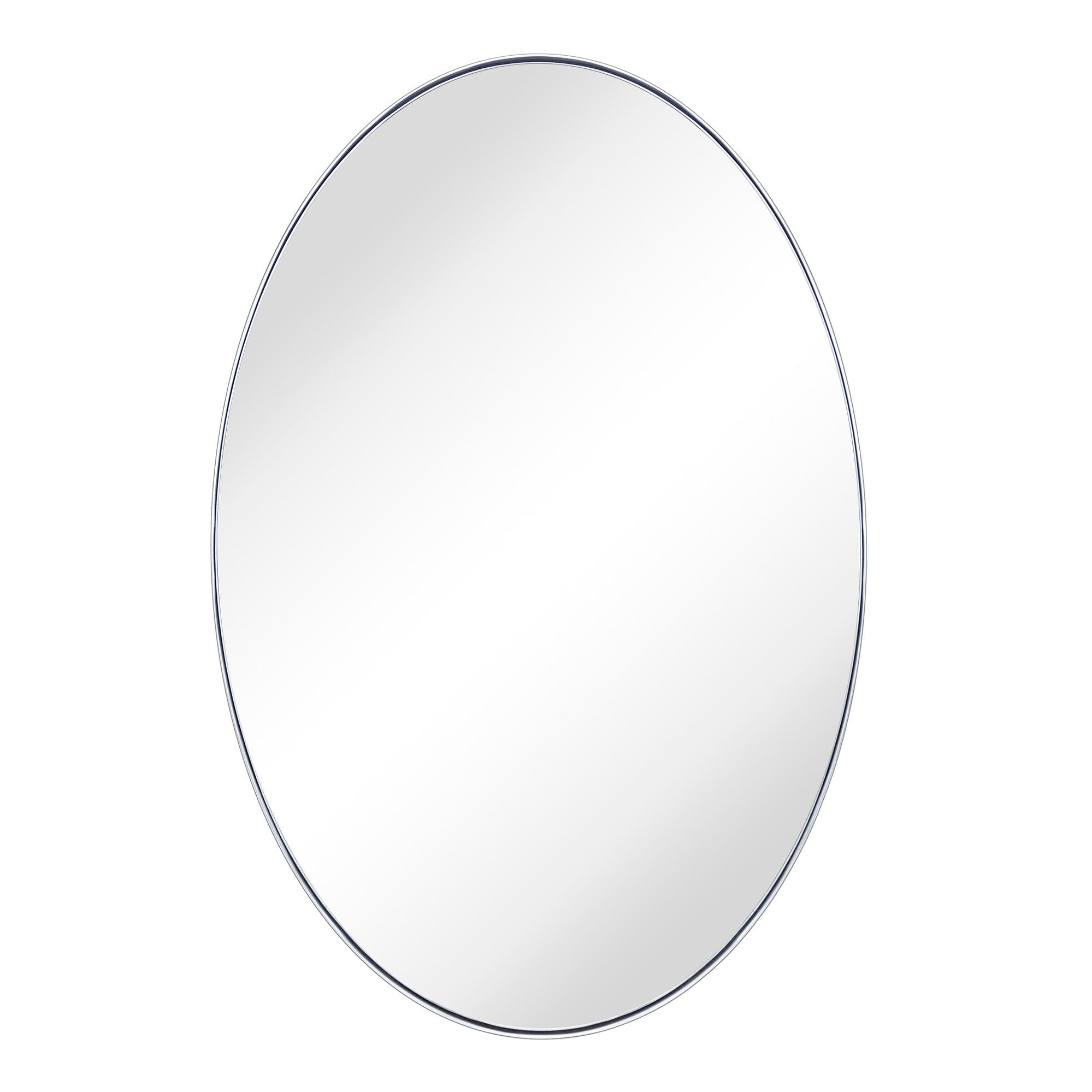 TEHOME Javell Oval Metal Wall Mirror