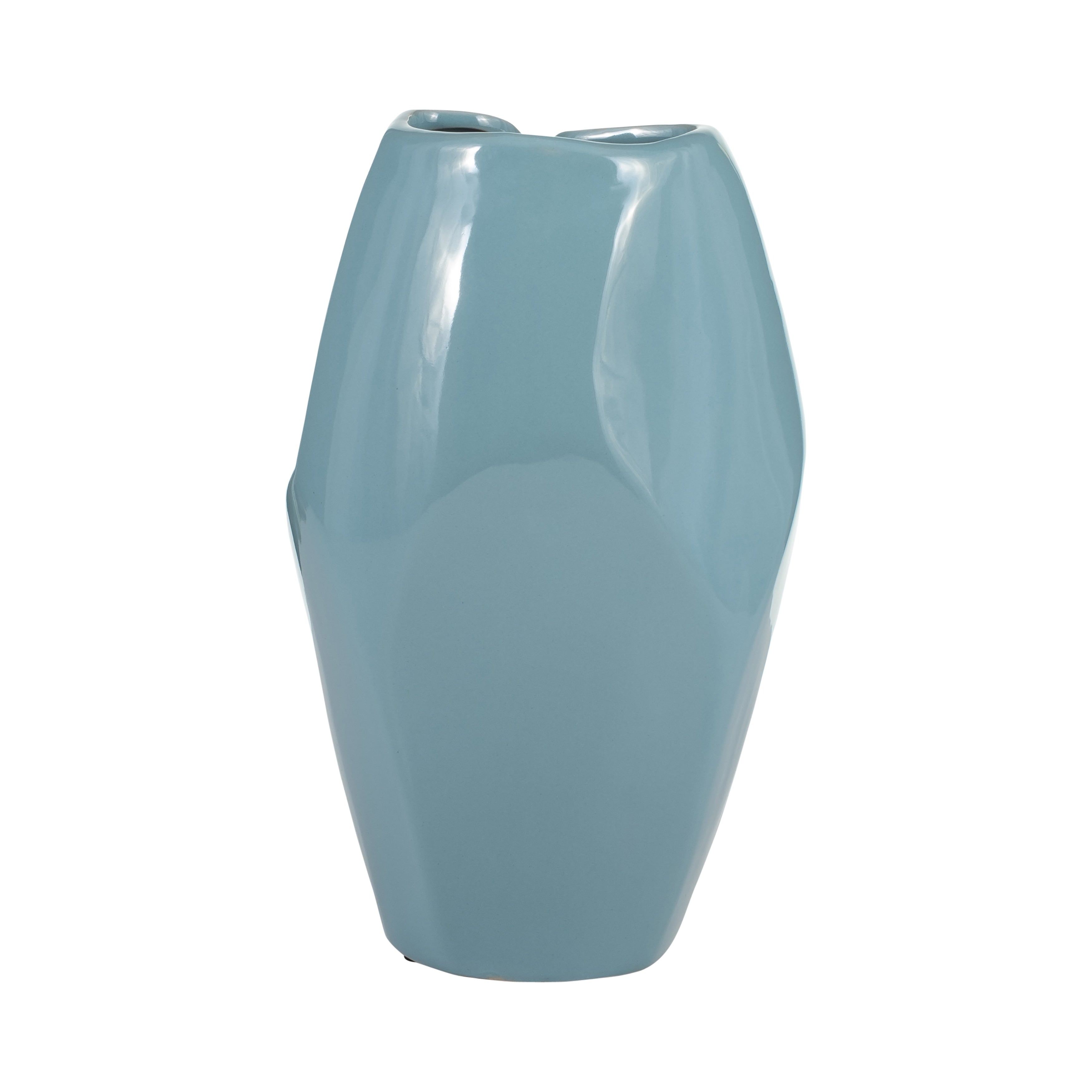 Sagebrook Home Ceramic Elegant Decorative Vase for Stylish Interiors