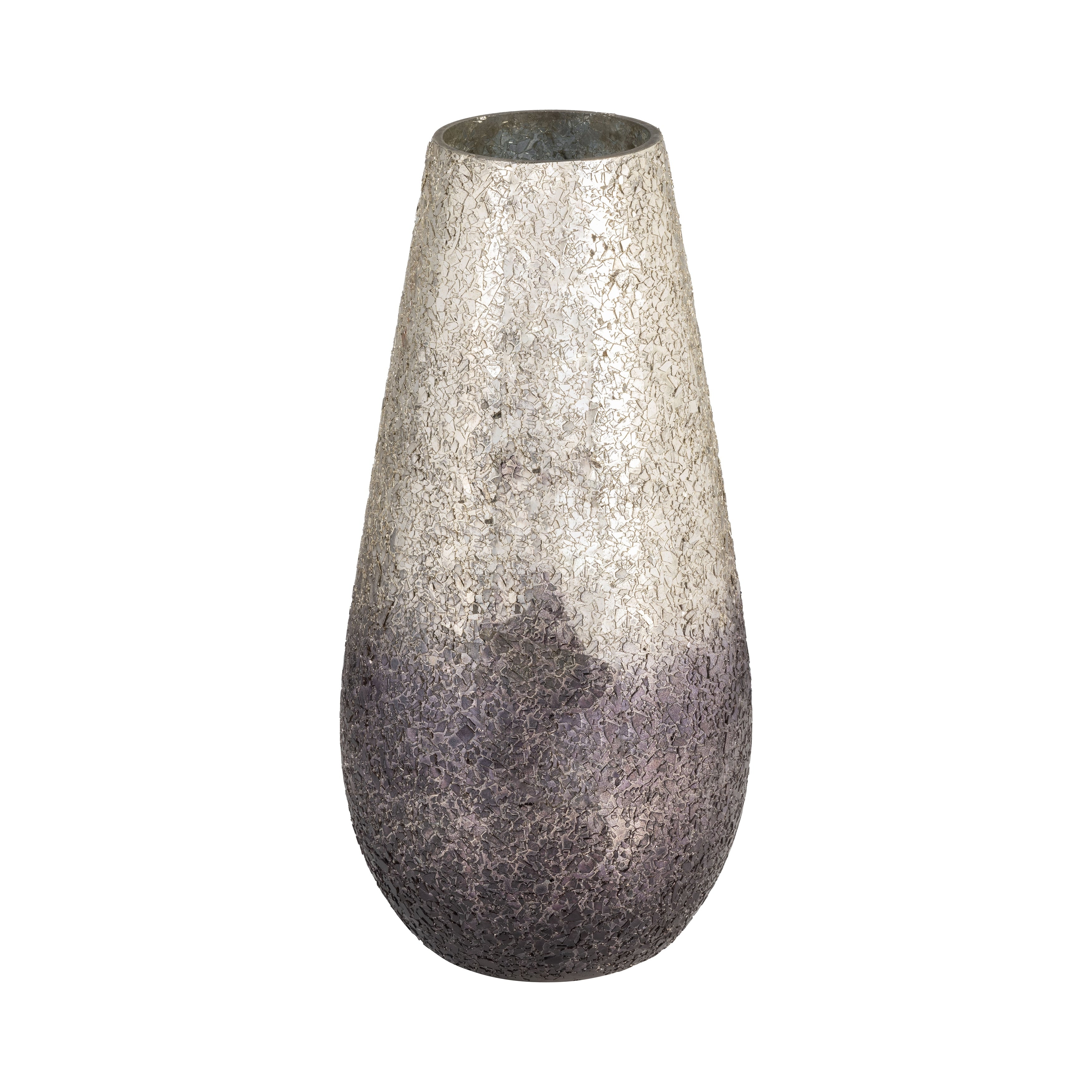 Sagebrook Home Modern Glam Glass Vase