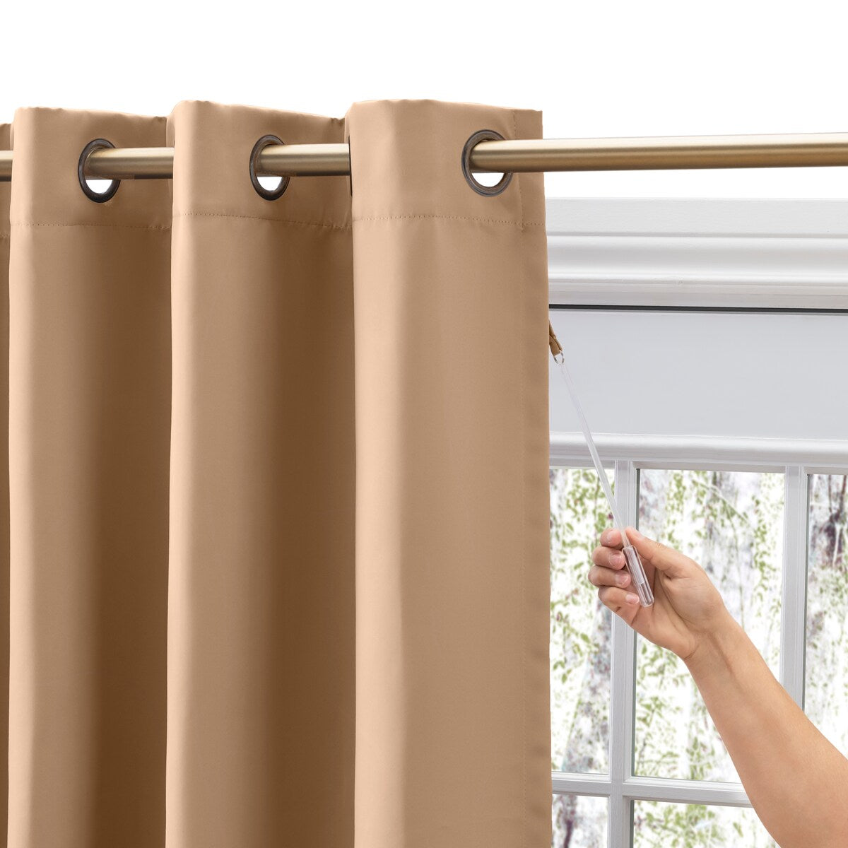 Ultimate Blackout 36-inch Short Length Grommet Curtain Panel - 56w x 36l