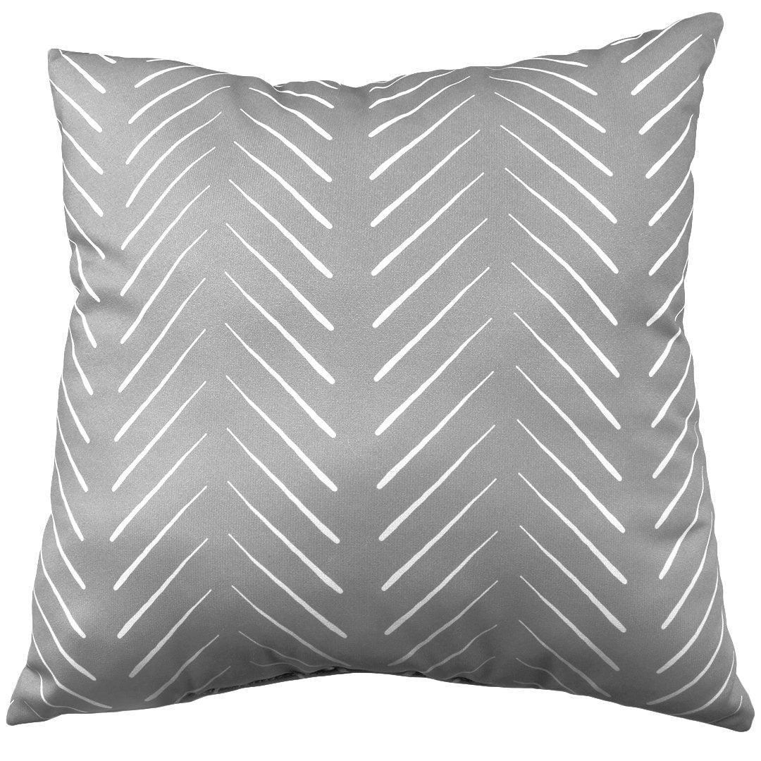 Chevron Columns Double Sided Pillow