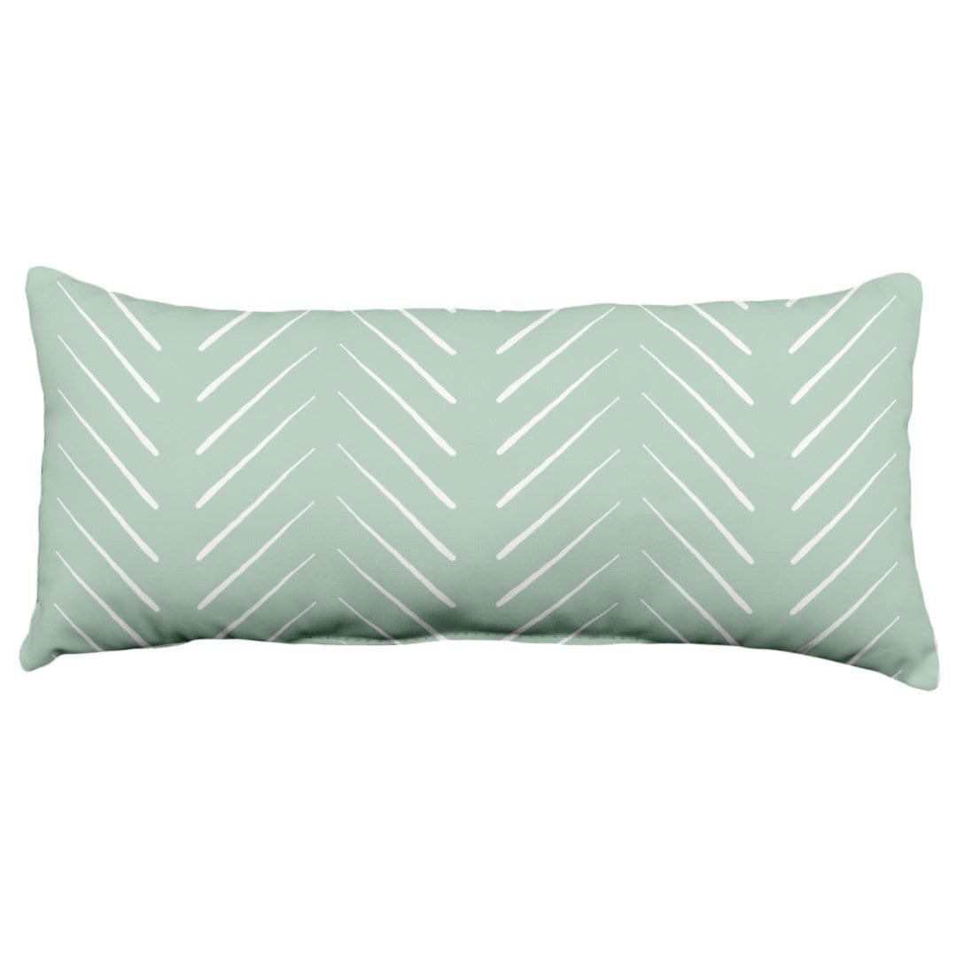 Chevron Columns Double Sided Pillow