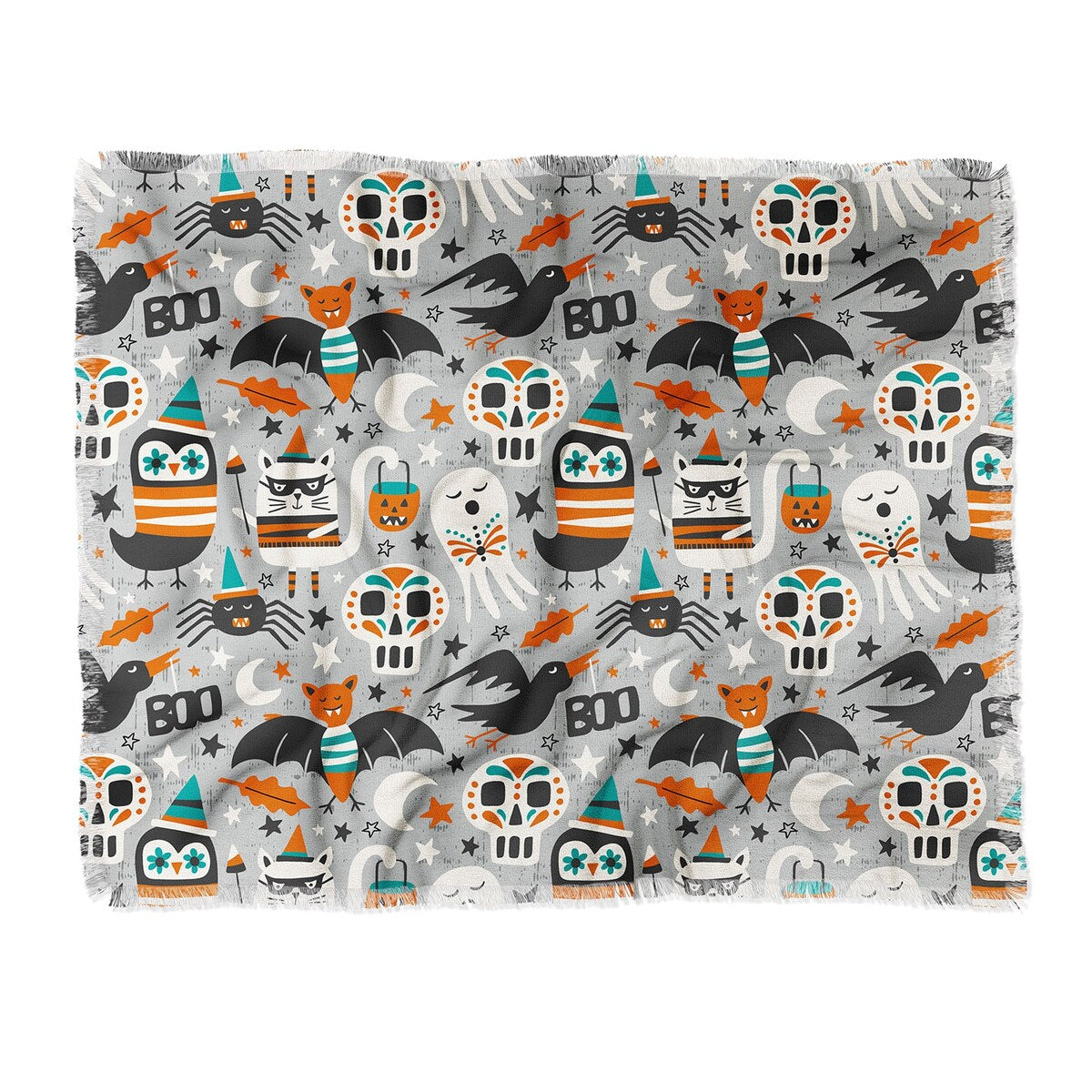 Deny Designs Heather Dutton Halloween Party Throw Blanket