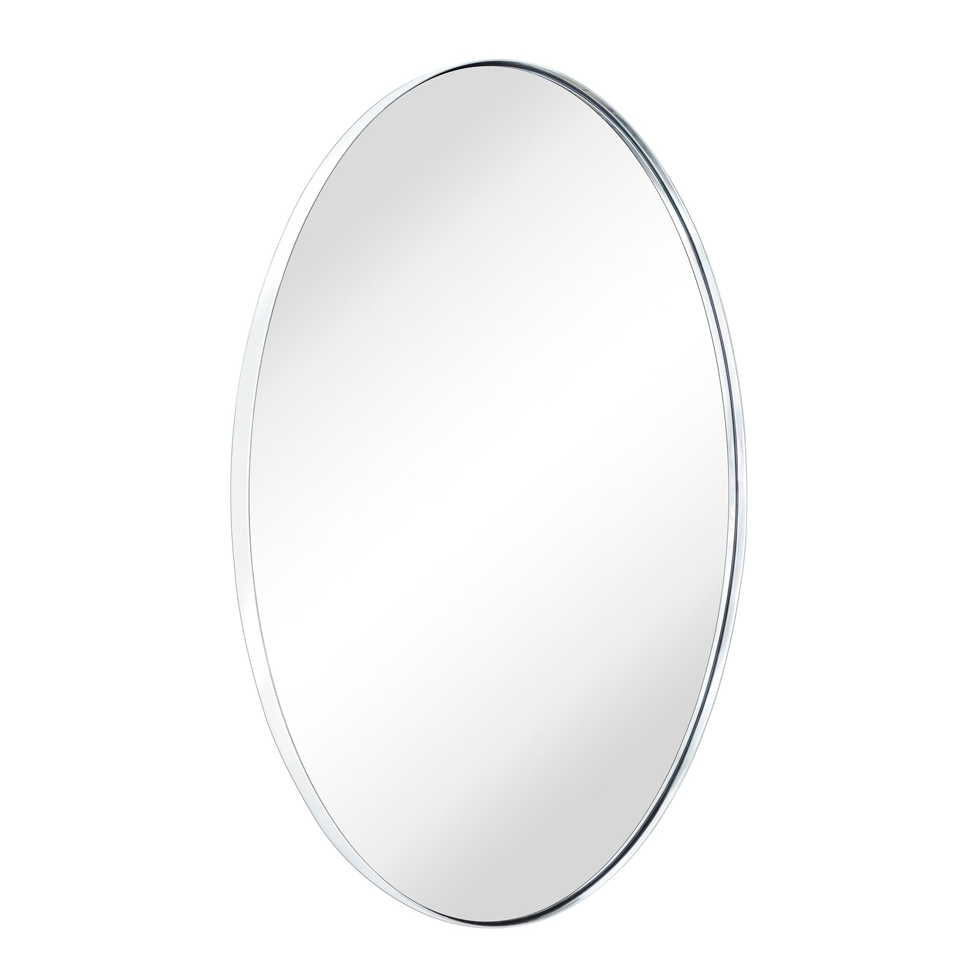 TEHOME Javell Oval Metal Wall Mirror