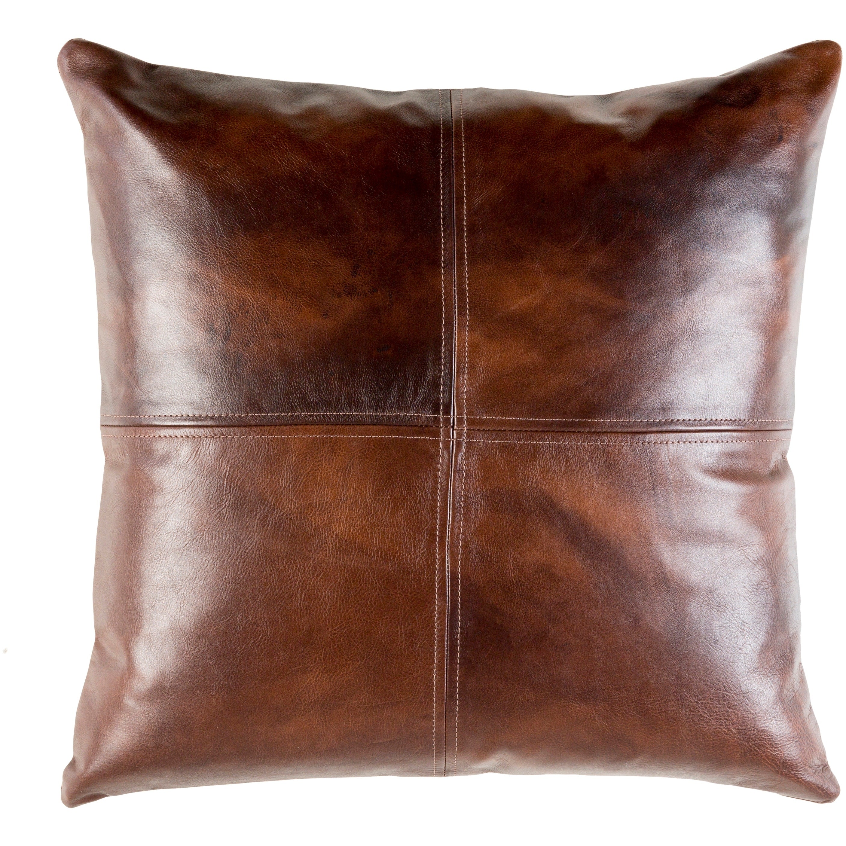 Mohan Leather Throw Pillow with Fill or Cover