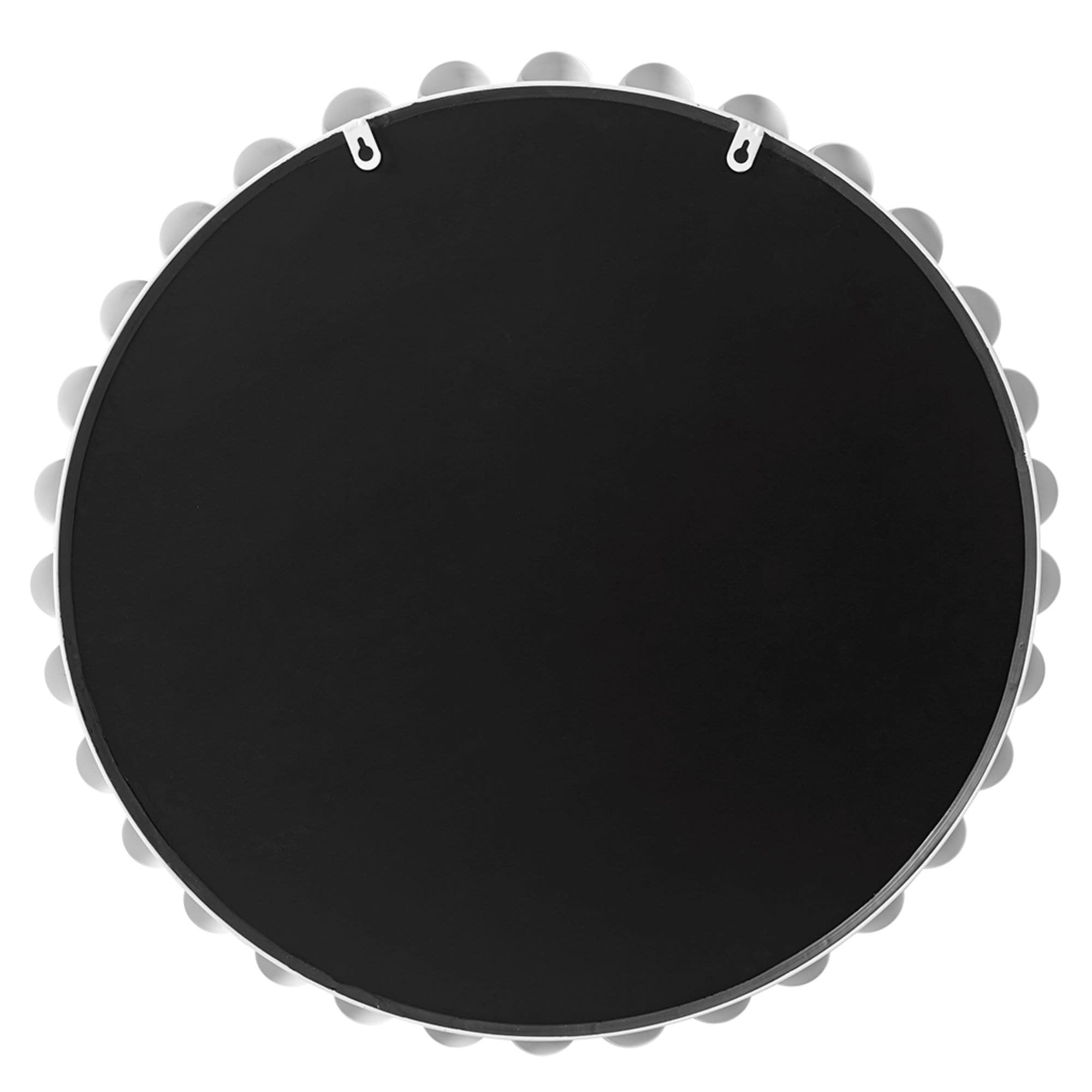 Madison Park Signature Marlowe Beaded Round Wall Mirror