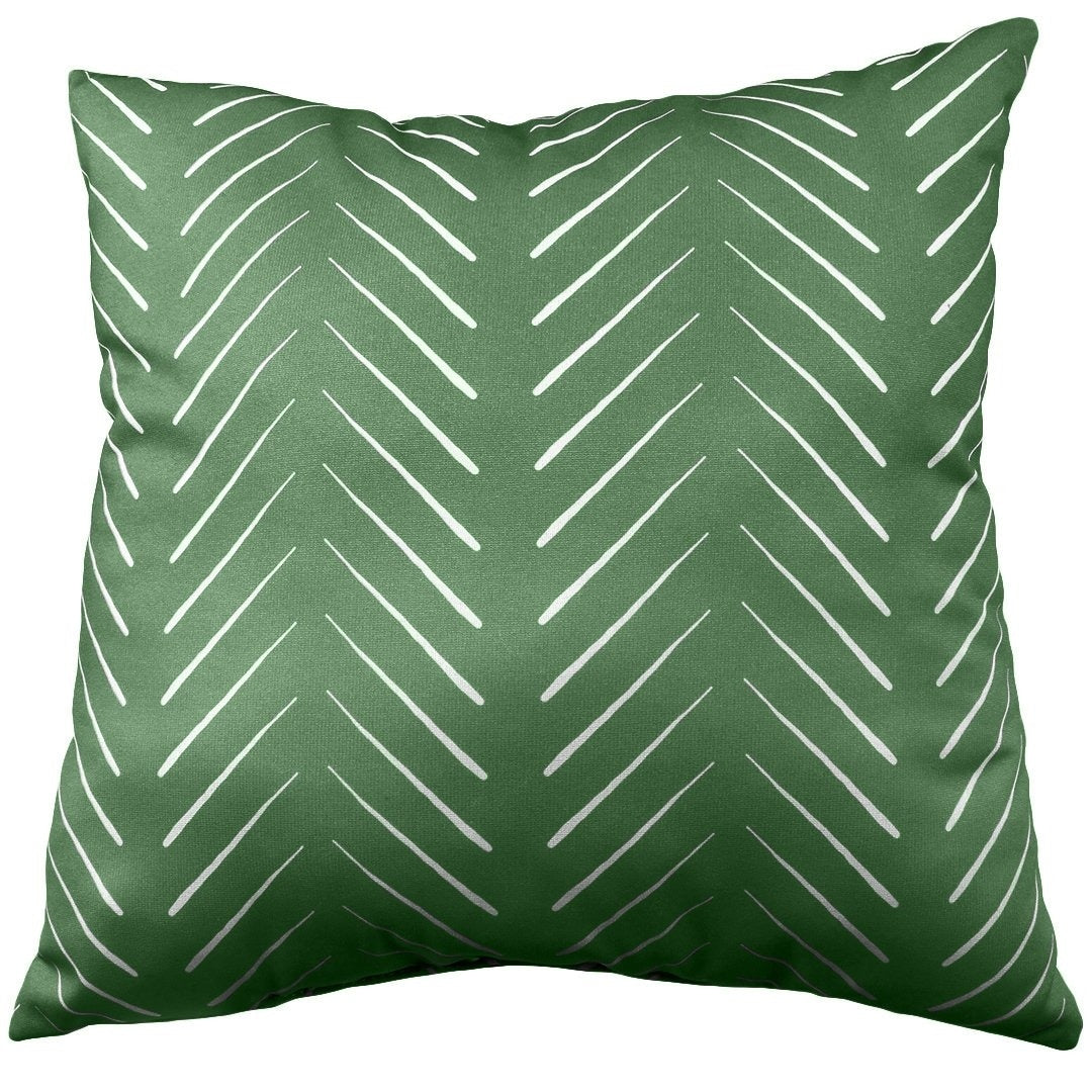 Chevron Columns Double Sided Pillow