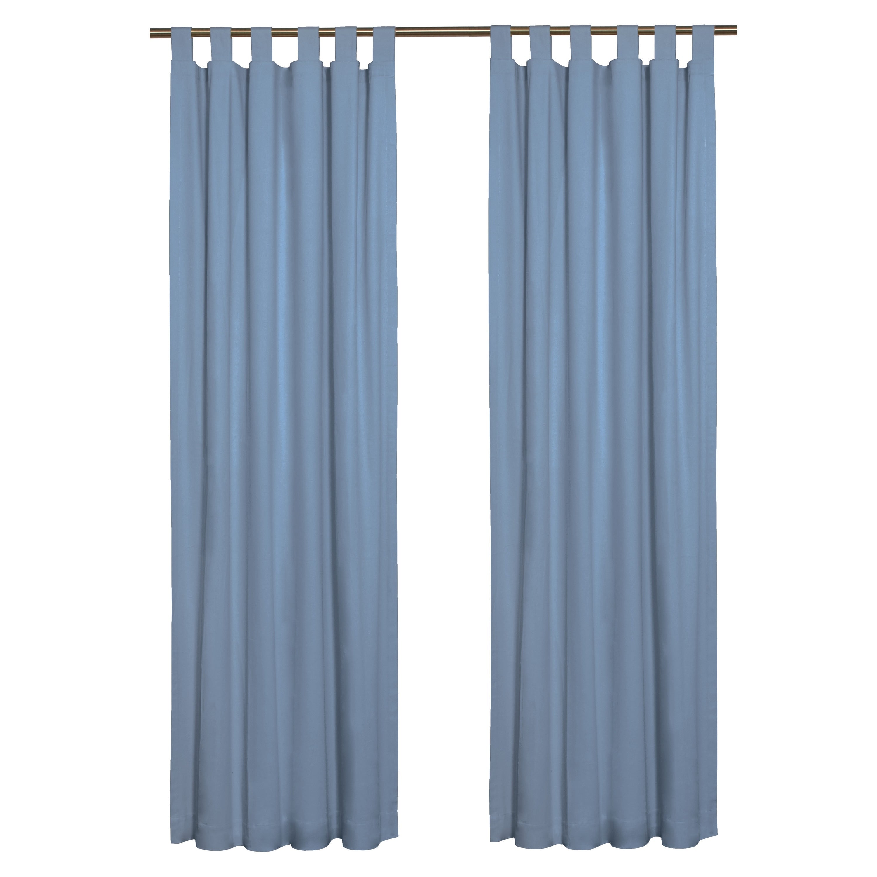 ThermaLogic Weathermate Insulated Cotton Tab Top Curtain Panel - Pair