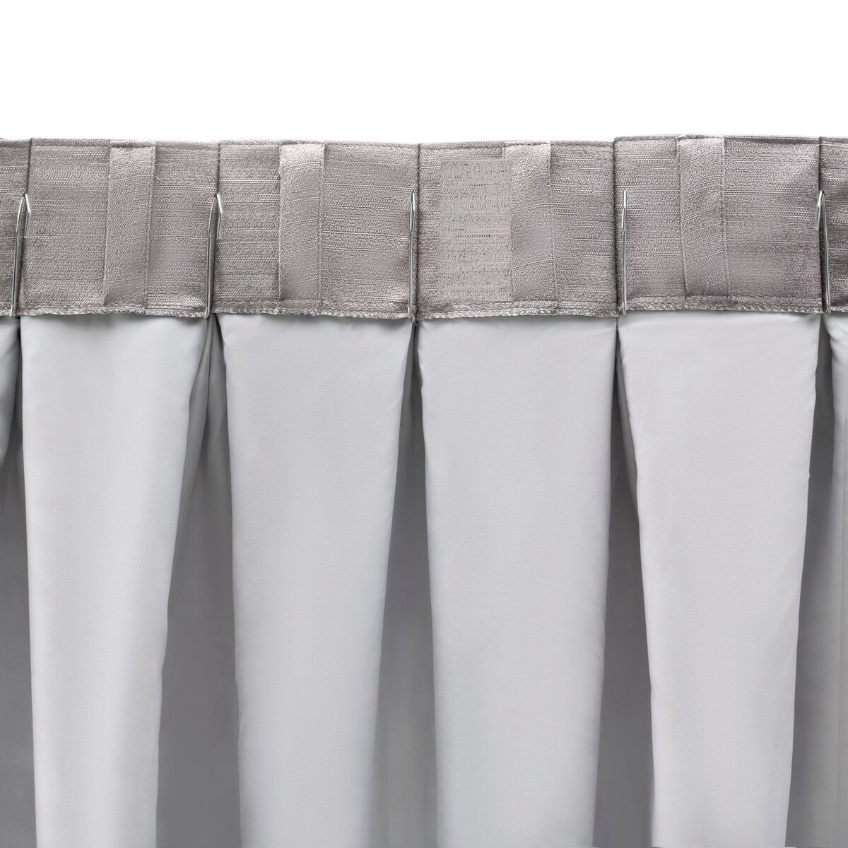 GrassclothPremium Sheen Pinch Pleat W Back Tab Curtain Pair