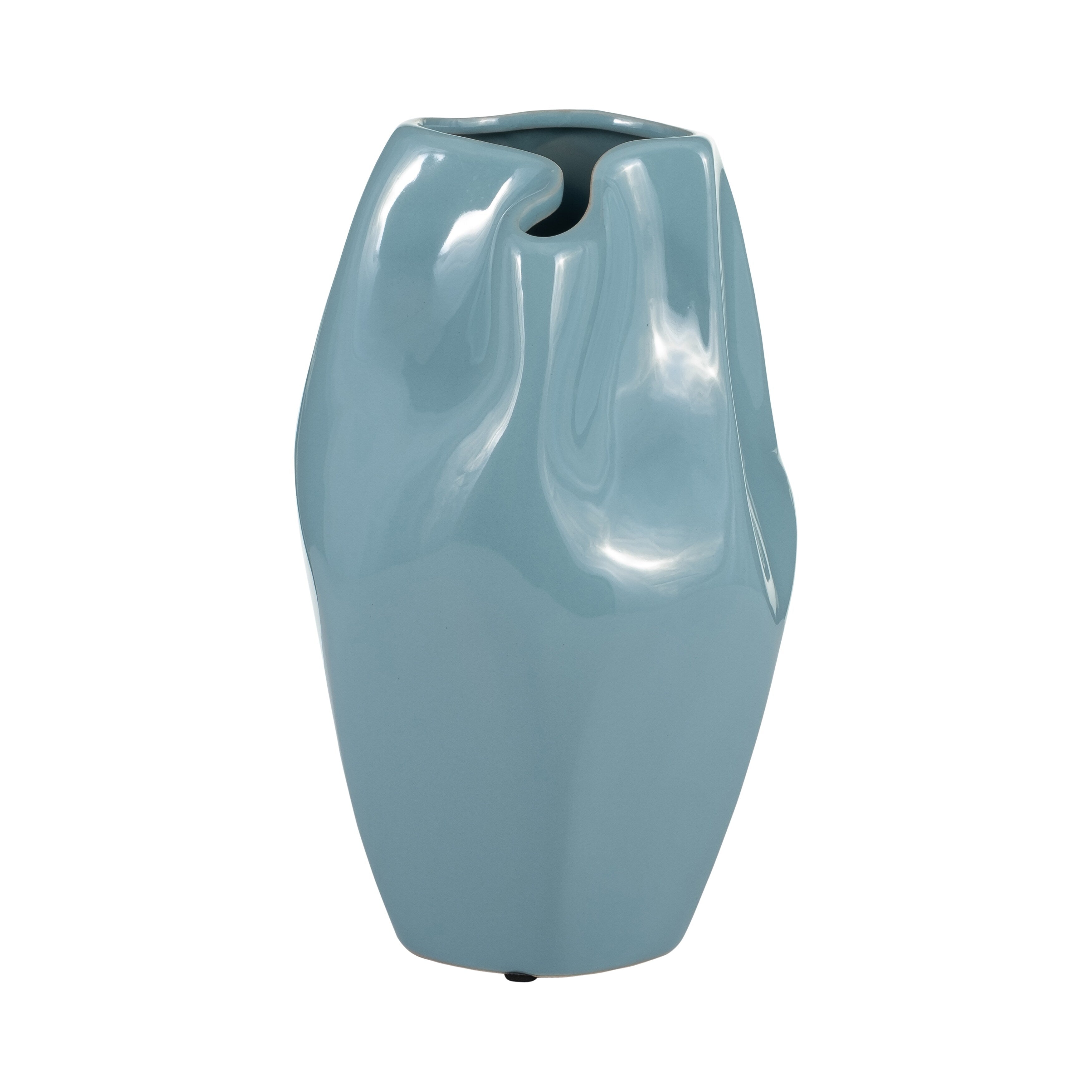 Sagebrook Home Ceramic Elegant Decorative Vase for Stylish Interiors