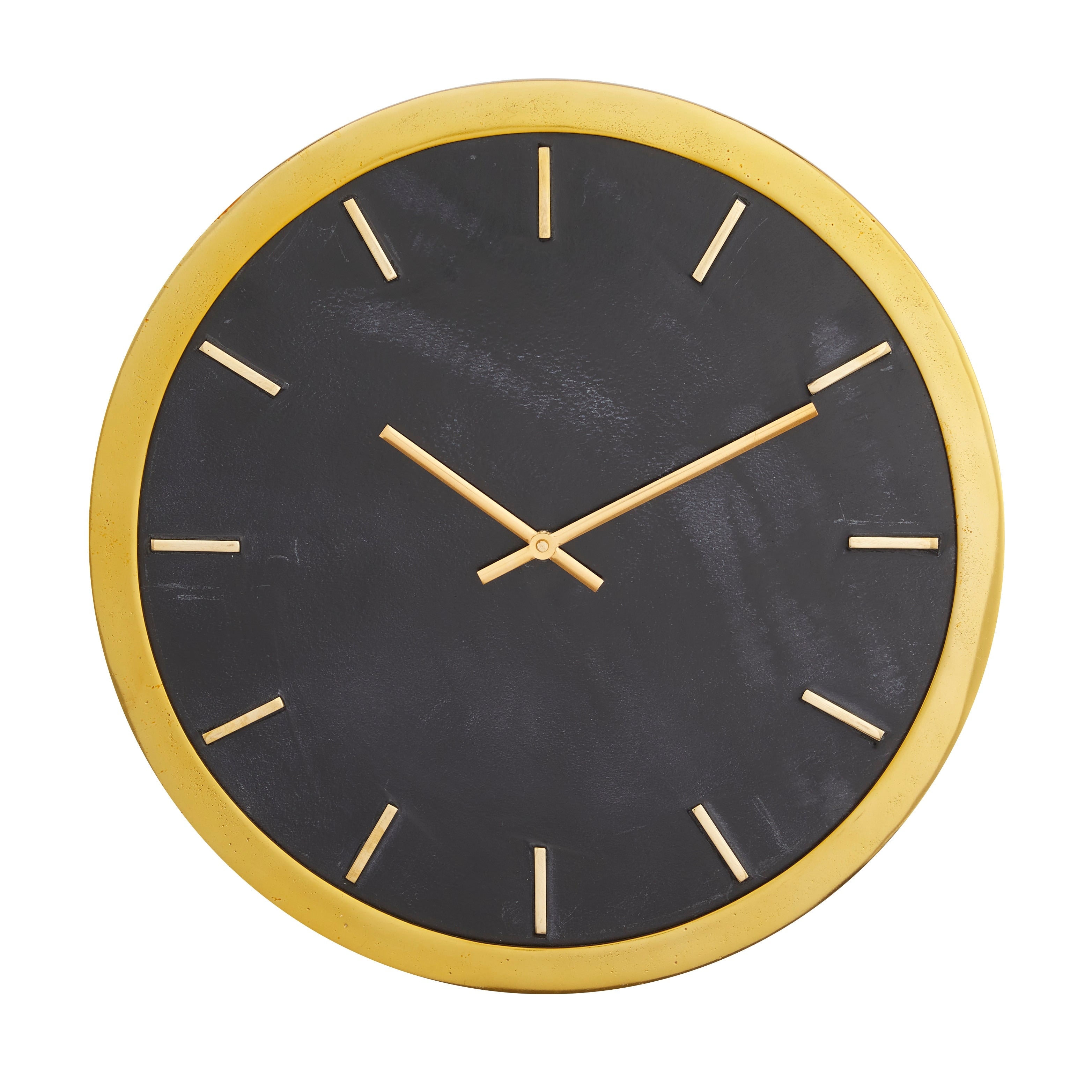 CosmoLiving by Cosmopolitan Marble Glam Wall Clock
