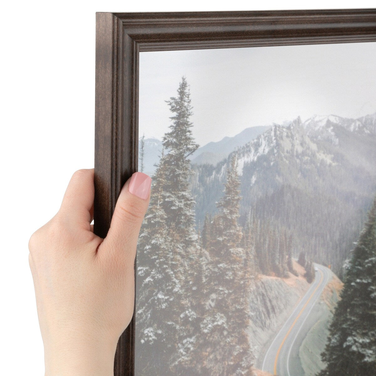 ArtToFrames Classic Waves 8x10 Inch Picture Frame, 1.00 Inch Wood Poster Frame Available in Multiple Colors (60823-8x10)