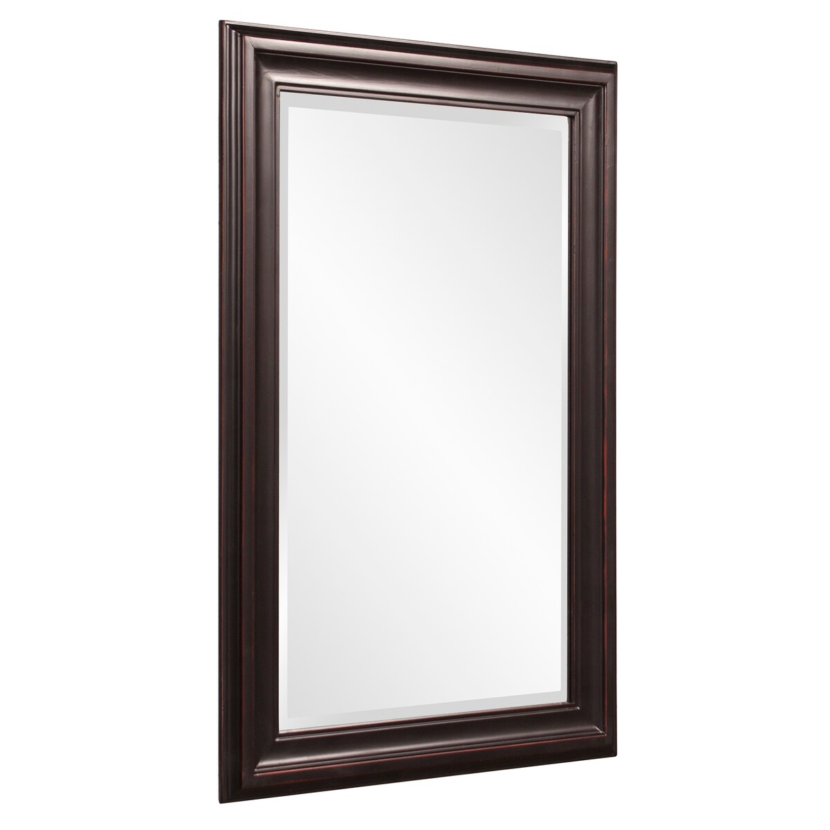 Allan Andrews Dennis Accent and Wall Mirror with Wood Frame - Oil Rubbed bronze