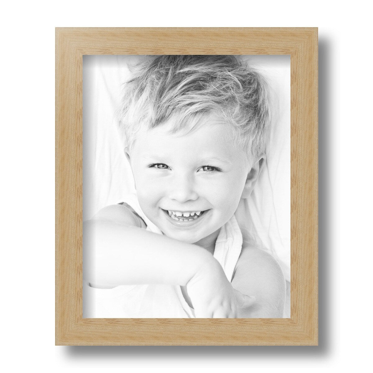 ArtToFrames Classic Waves 8x10 Inch Picture Frame, 1.00 Inch Wood Poster Frame Available in Multiple Colors (60823-8x10)