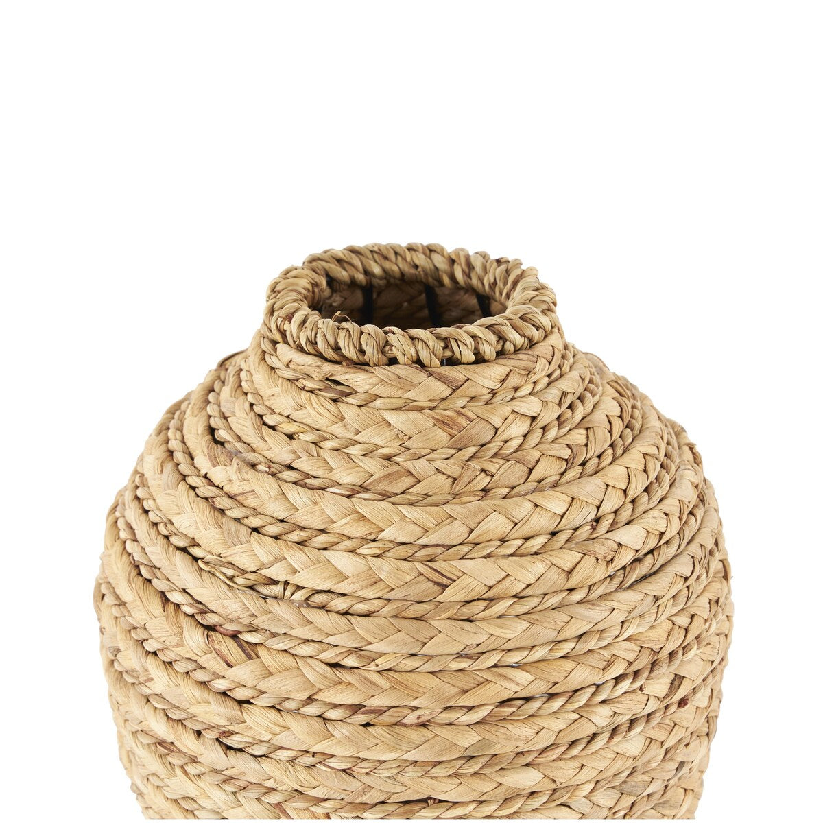 Seagrass Handmade Braided Decorative Vase - Brown - Roche River Decor