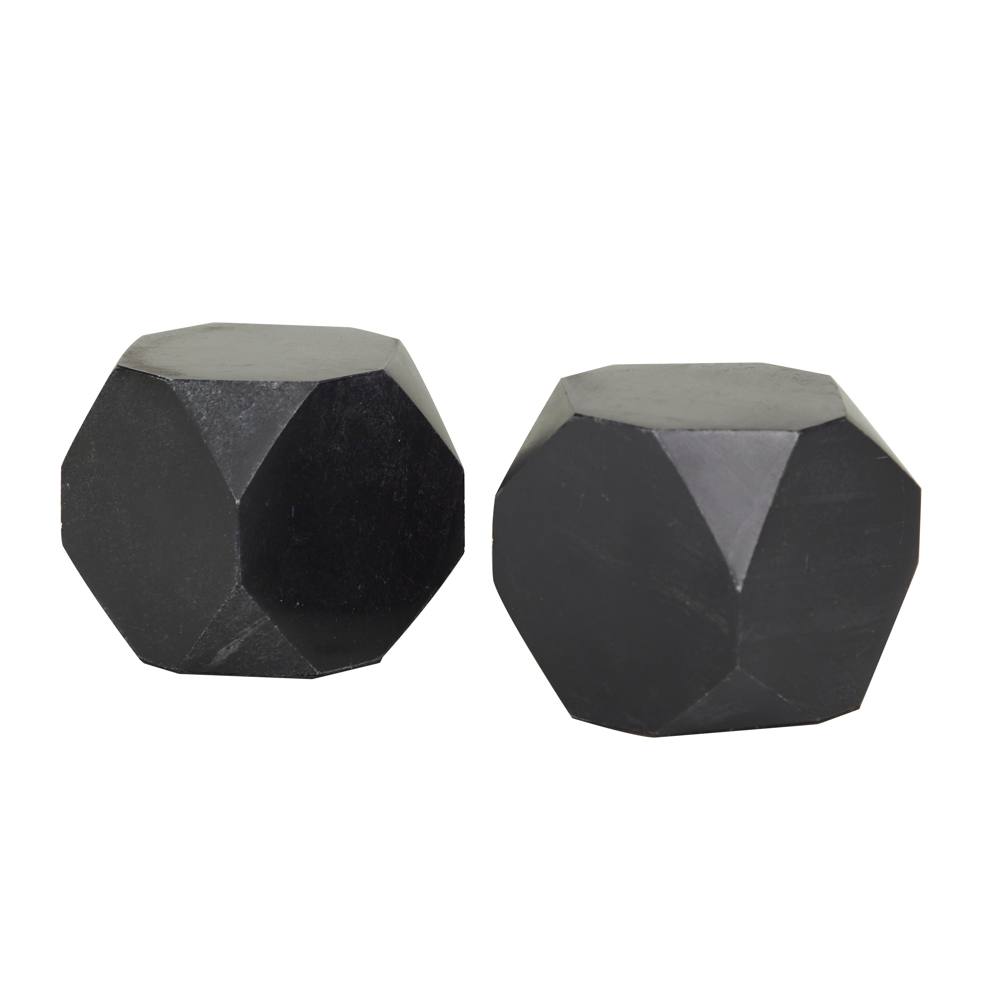 Marble Modern Bookends (Set of 2)