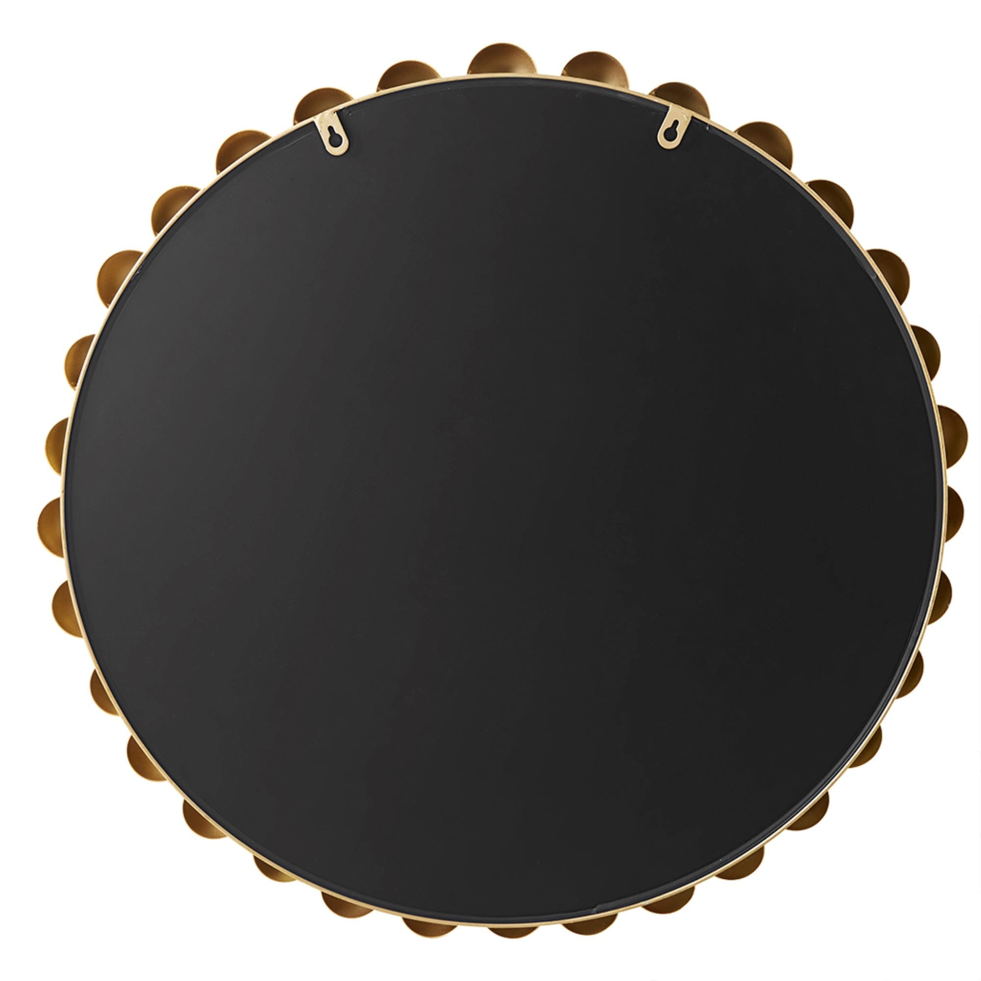 Madison Park Signature Marlowe Beaded Round Wall Mirror