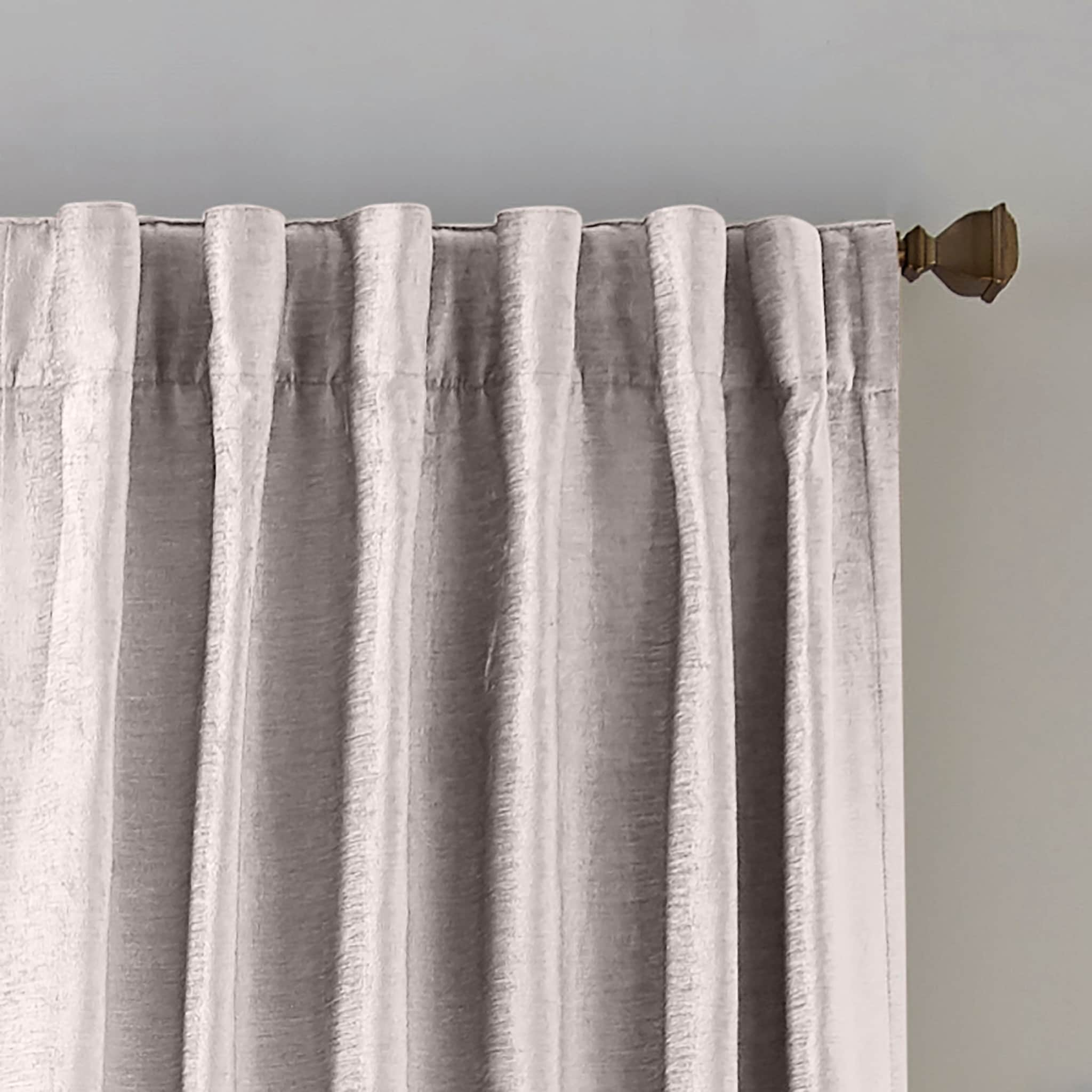 Carnaby Distressed Velvet Window Curtain