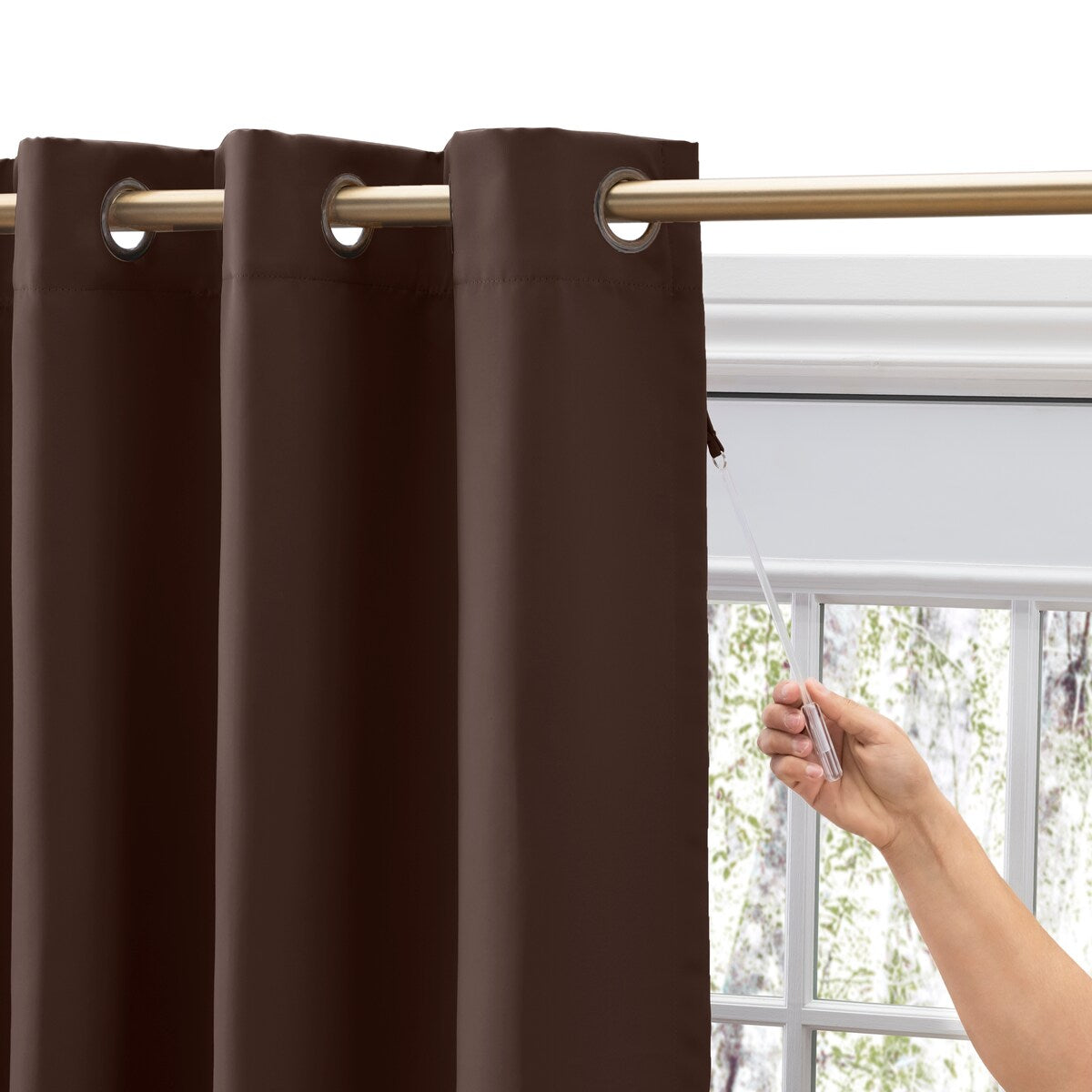 Ultimate Blackout 36-inch Short Length Grommet Curtain Panel - 56w x 36l