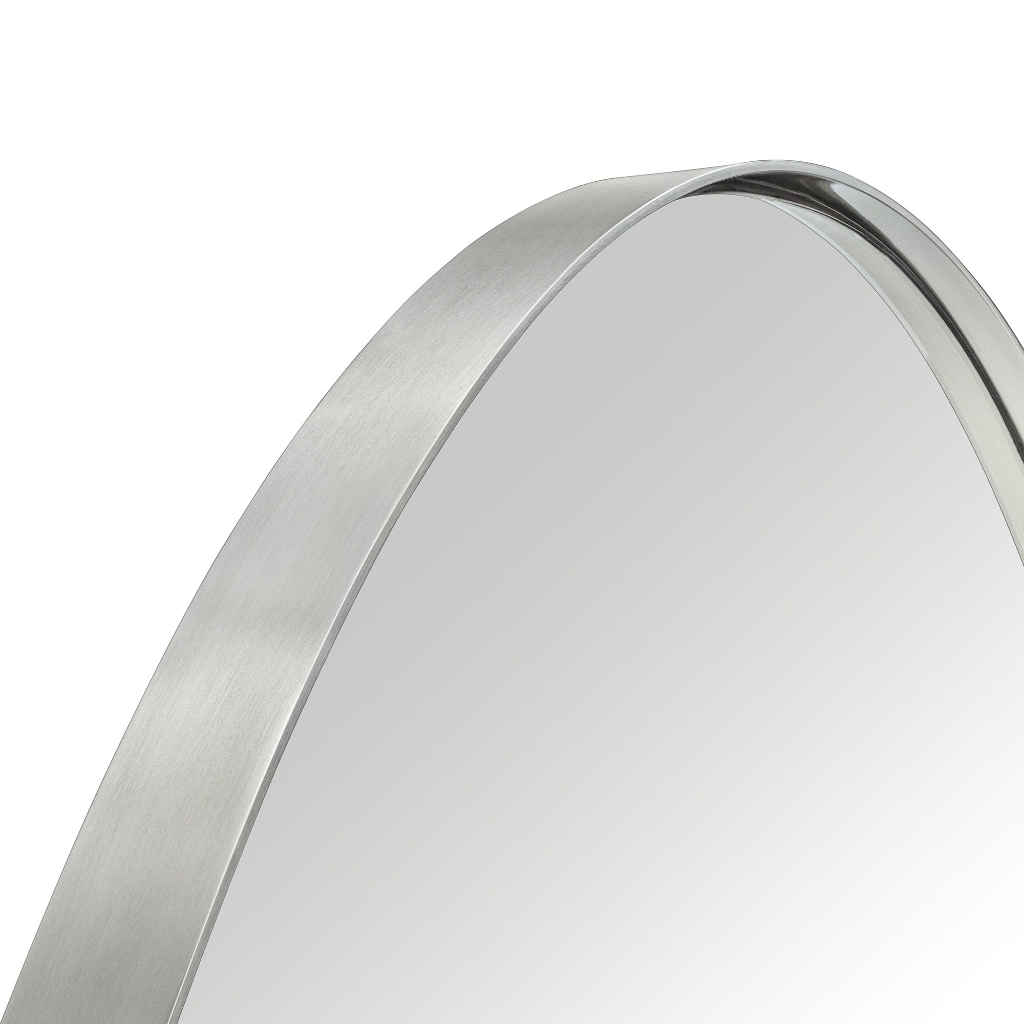 TEHOME Javell Oval Metal Wall Mirror