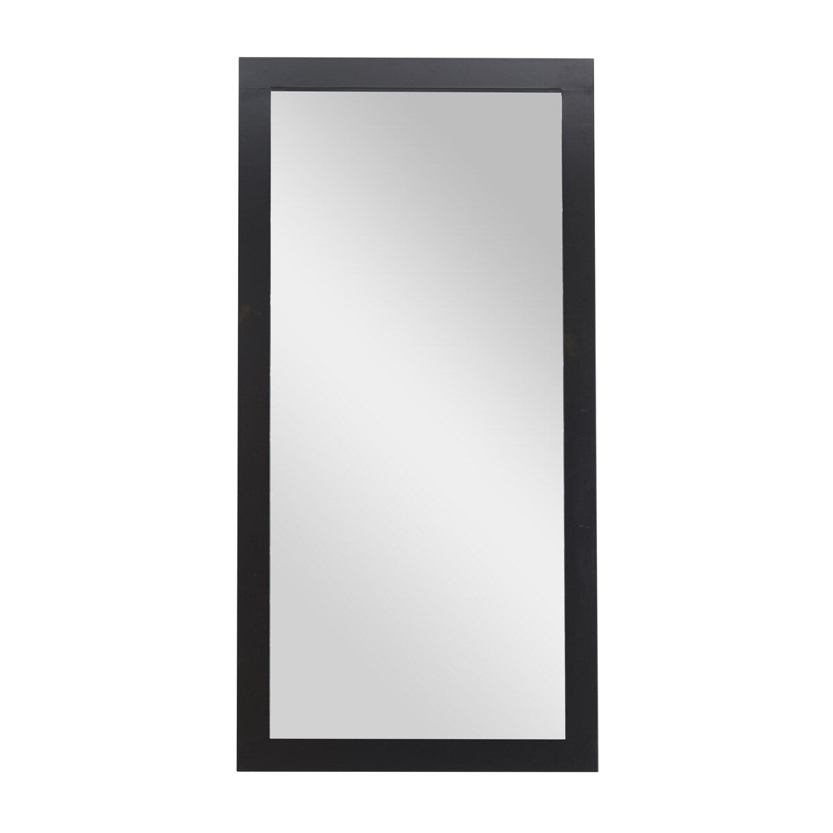 Wooden Rectangular Minimalistic Room Wall Mirror - White or Black - Roche River Decor