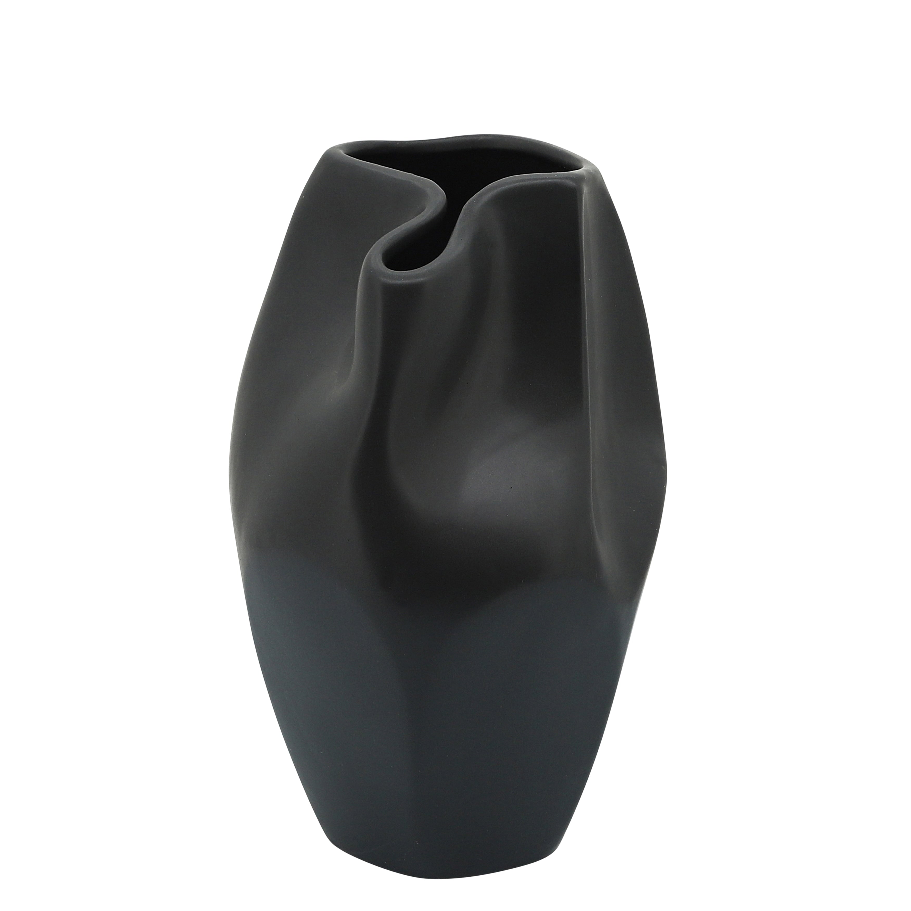 Sagebrook Home Ceramic Elegant Decorative Vase for Stylish Interiors