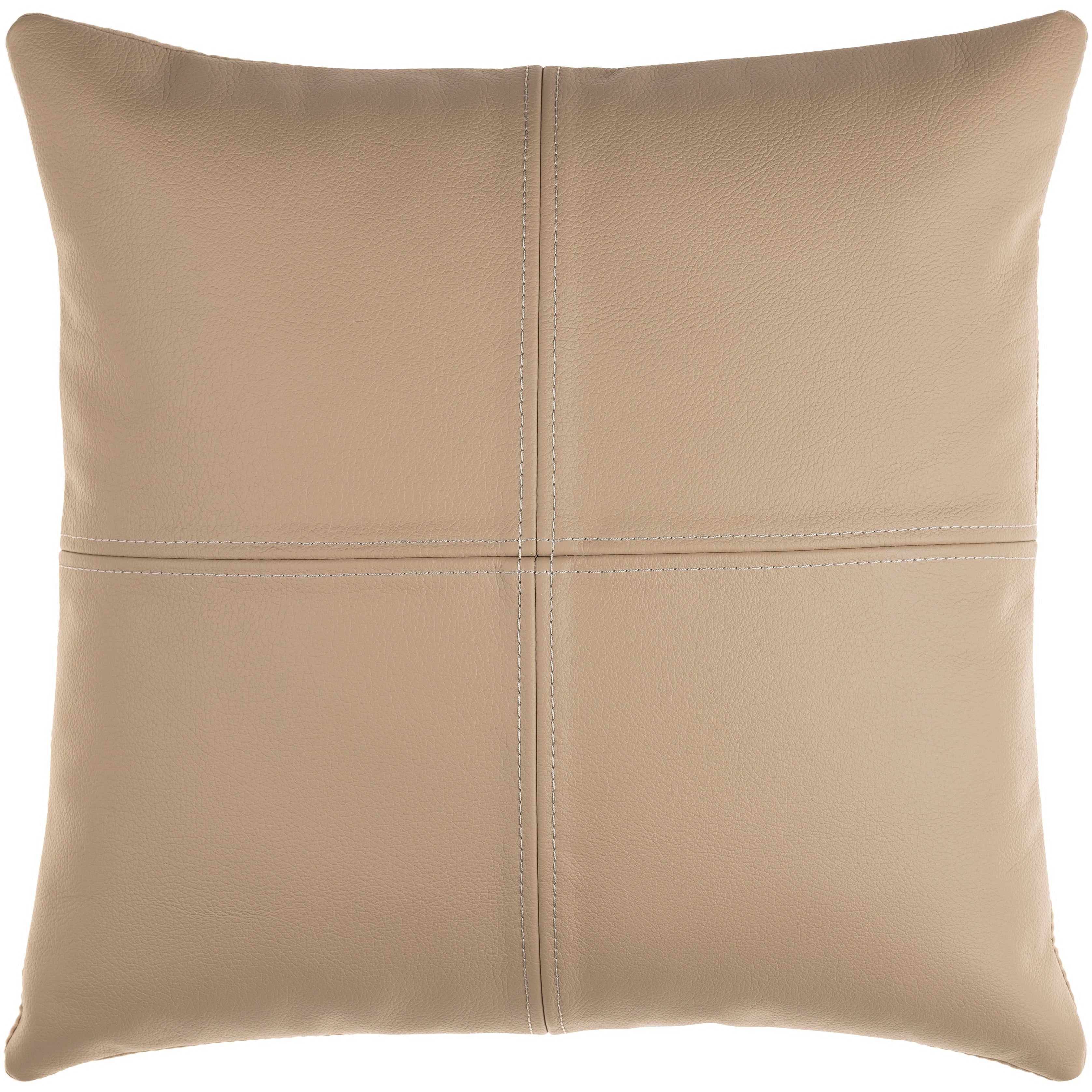 Mohan Leather Throw Pillow with Fill or Cover