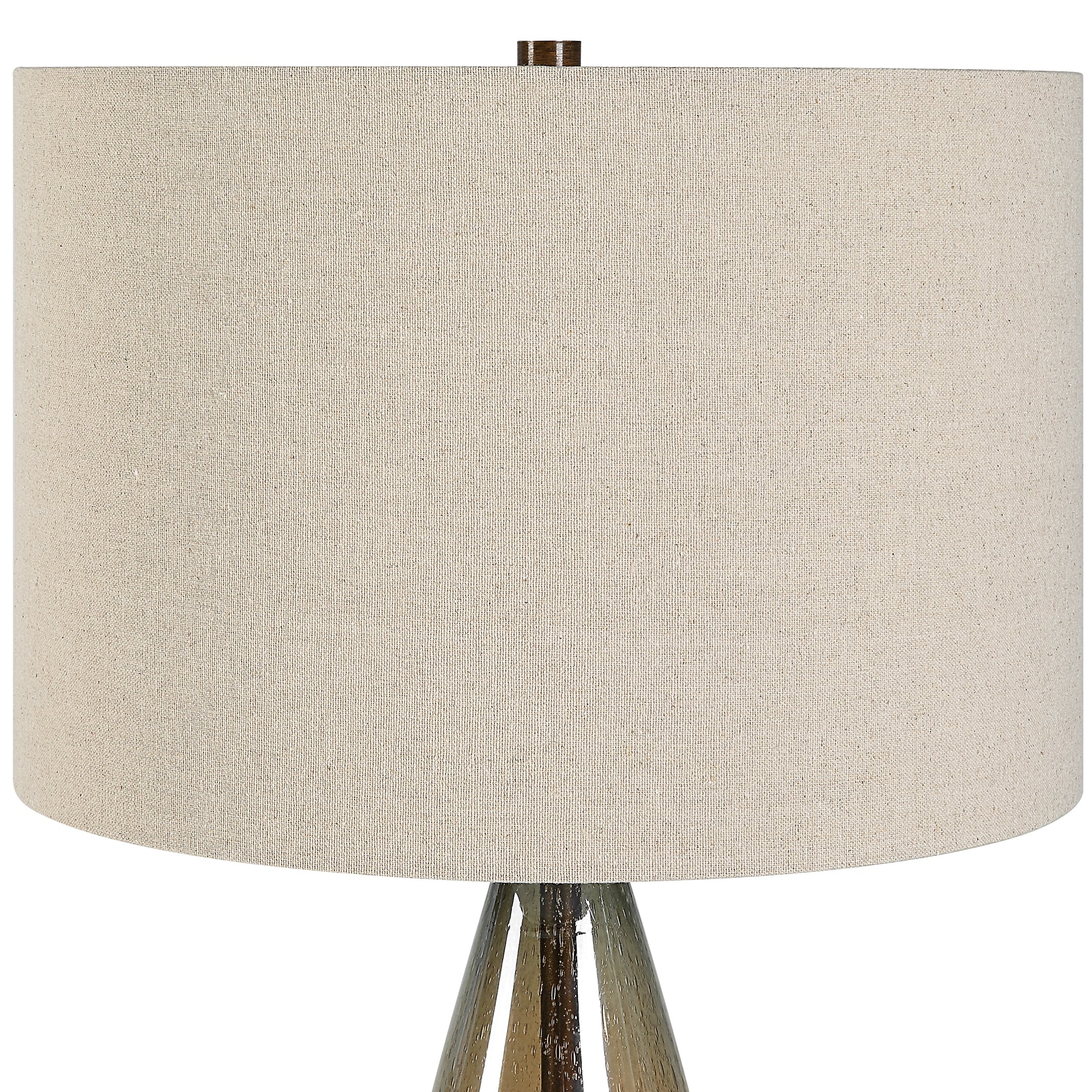 Uttermost Baltic Teardrop Glass Table Lamp - 29H, Shade 11H x 16 Dia in.