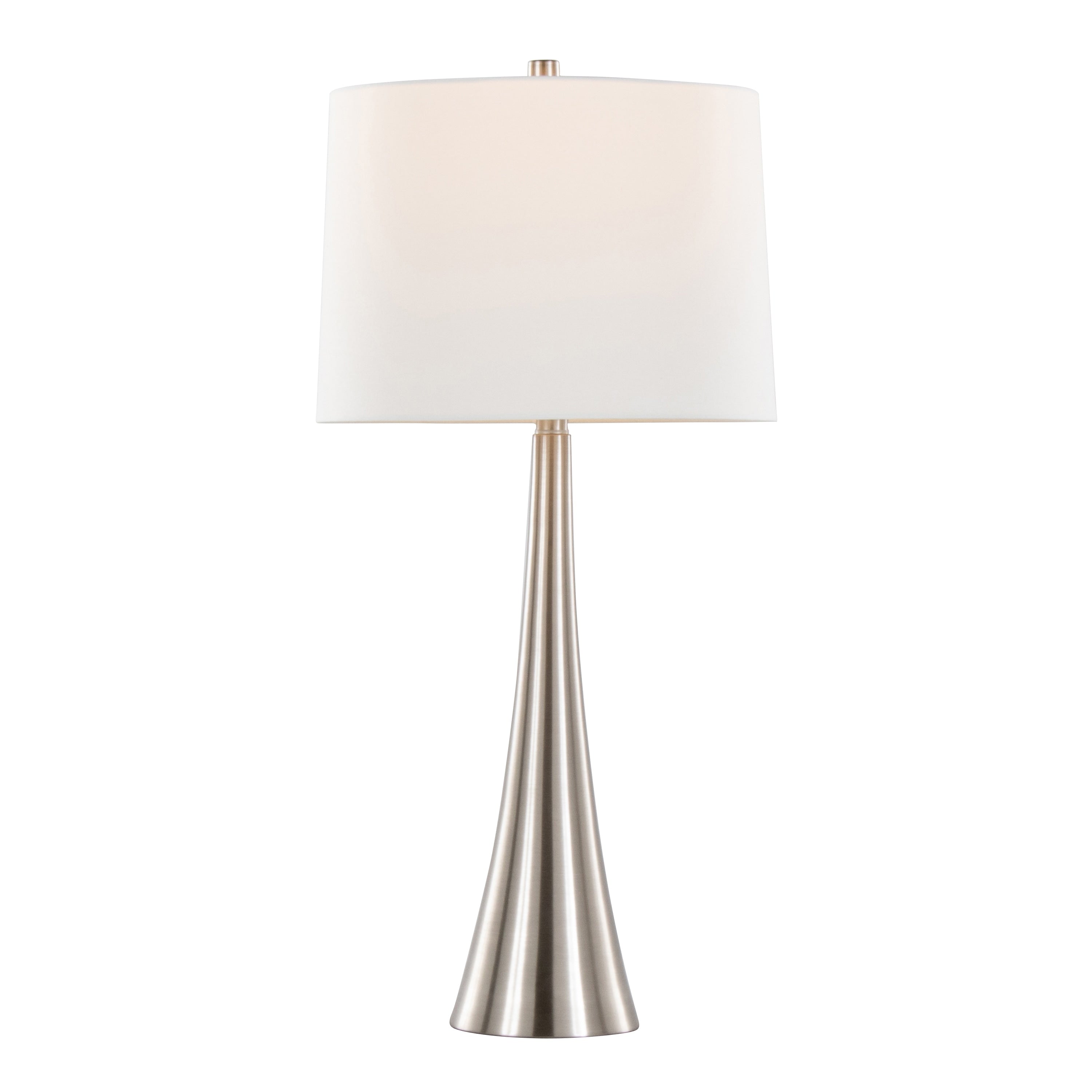 Silver Orchid Alba 29 Metal Table Lamp (Set of 2)