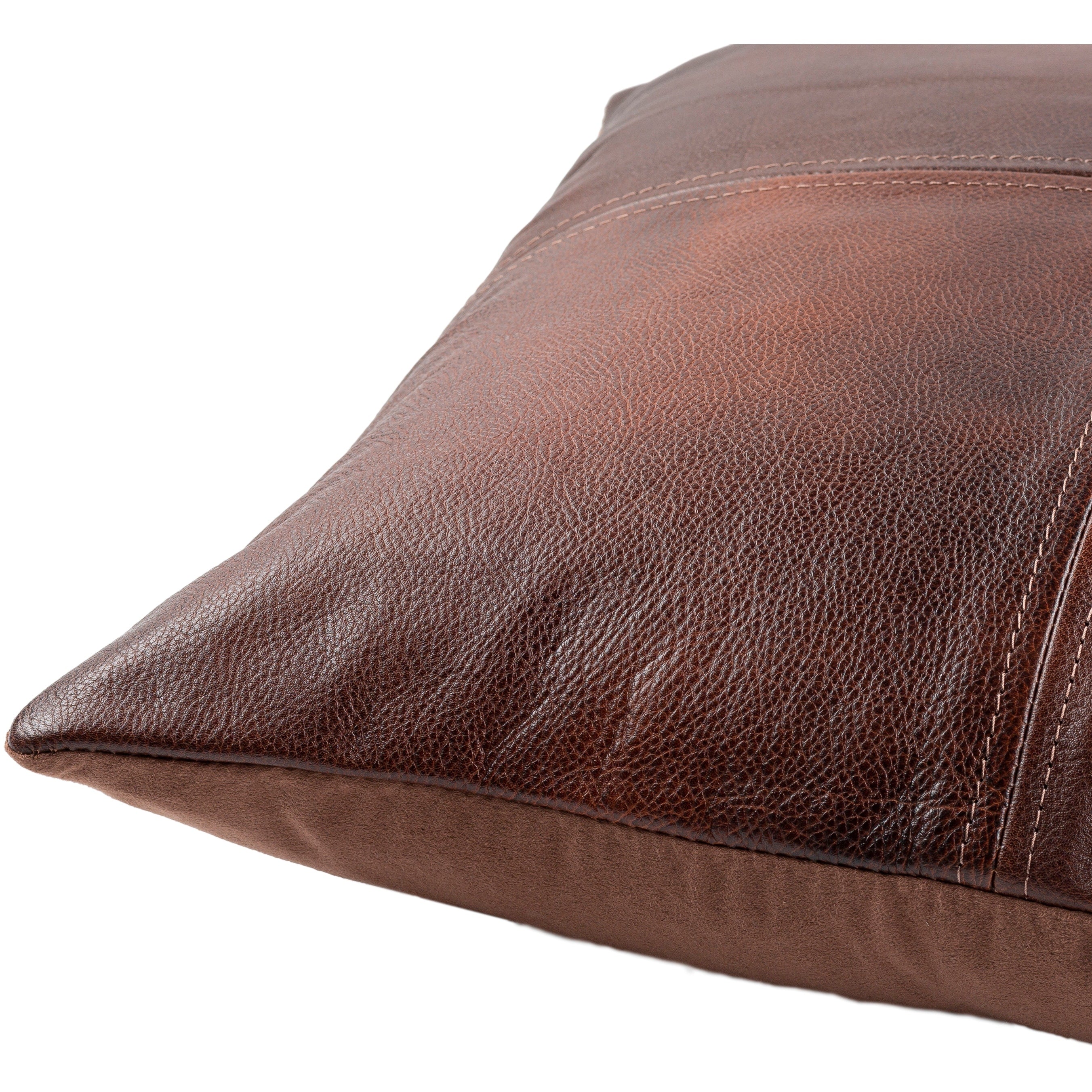 Mohan Leather Throw Pillow with Fill or Cover