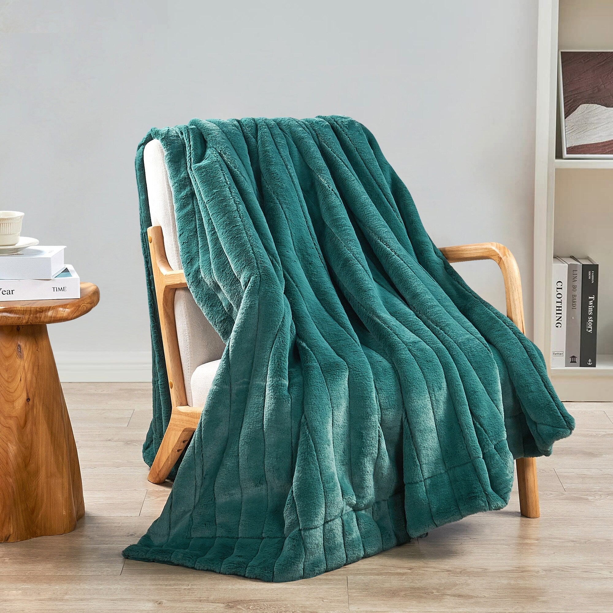 Solid Color SuperMink FauxFur Throw