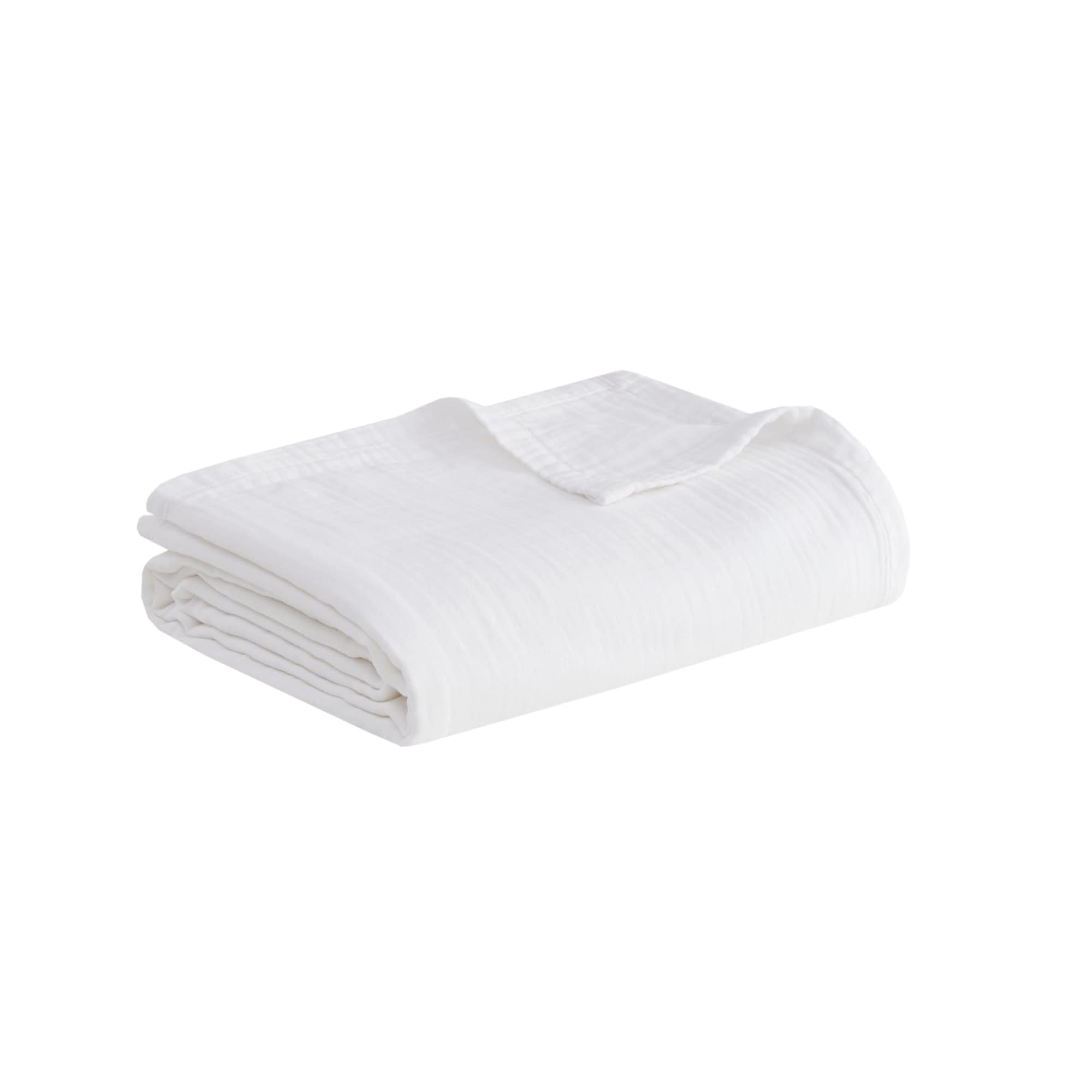 Clean Spaces Gauze 100% Cotton Lightweight Blanket