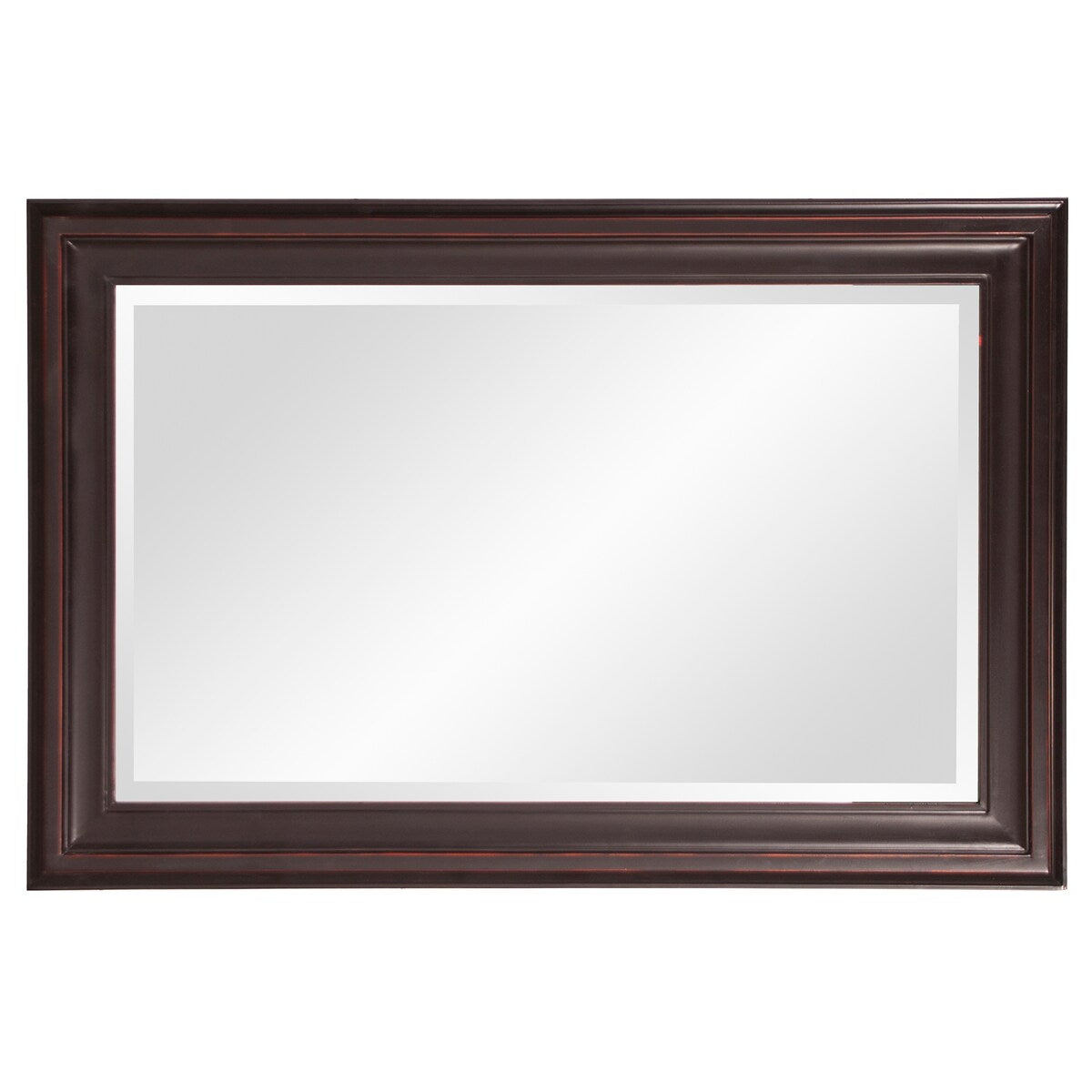 Allan Andrews Dennis Accent and Wall Mirror with Wood Frame - Oil Rubbed bronze