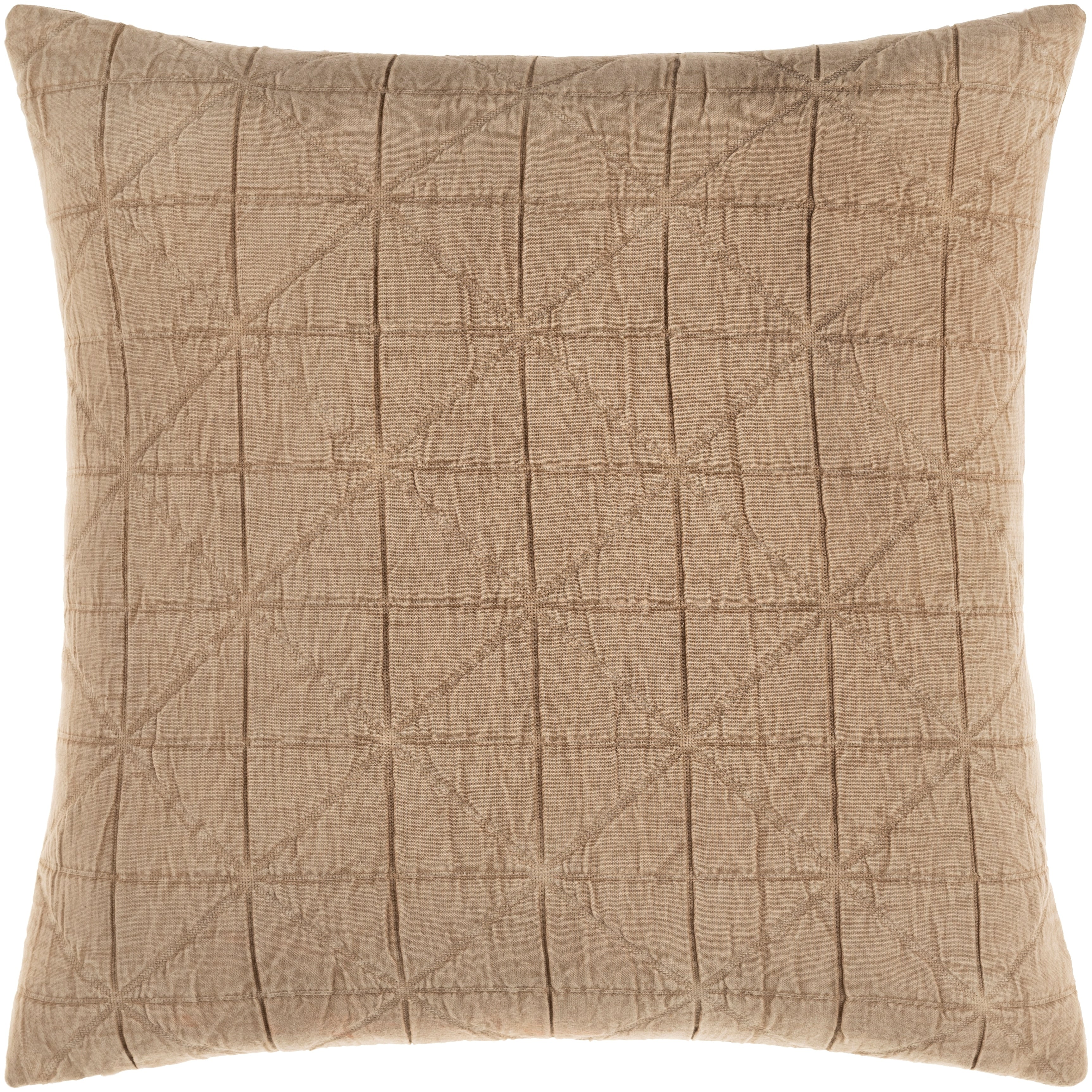 Artistic Weavers Tiarna Farmhouse Textured Geometric Throw Pillow