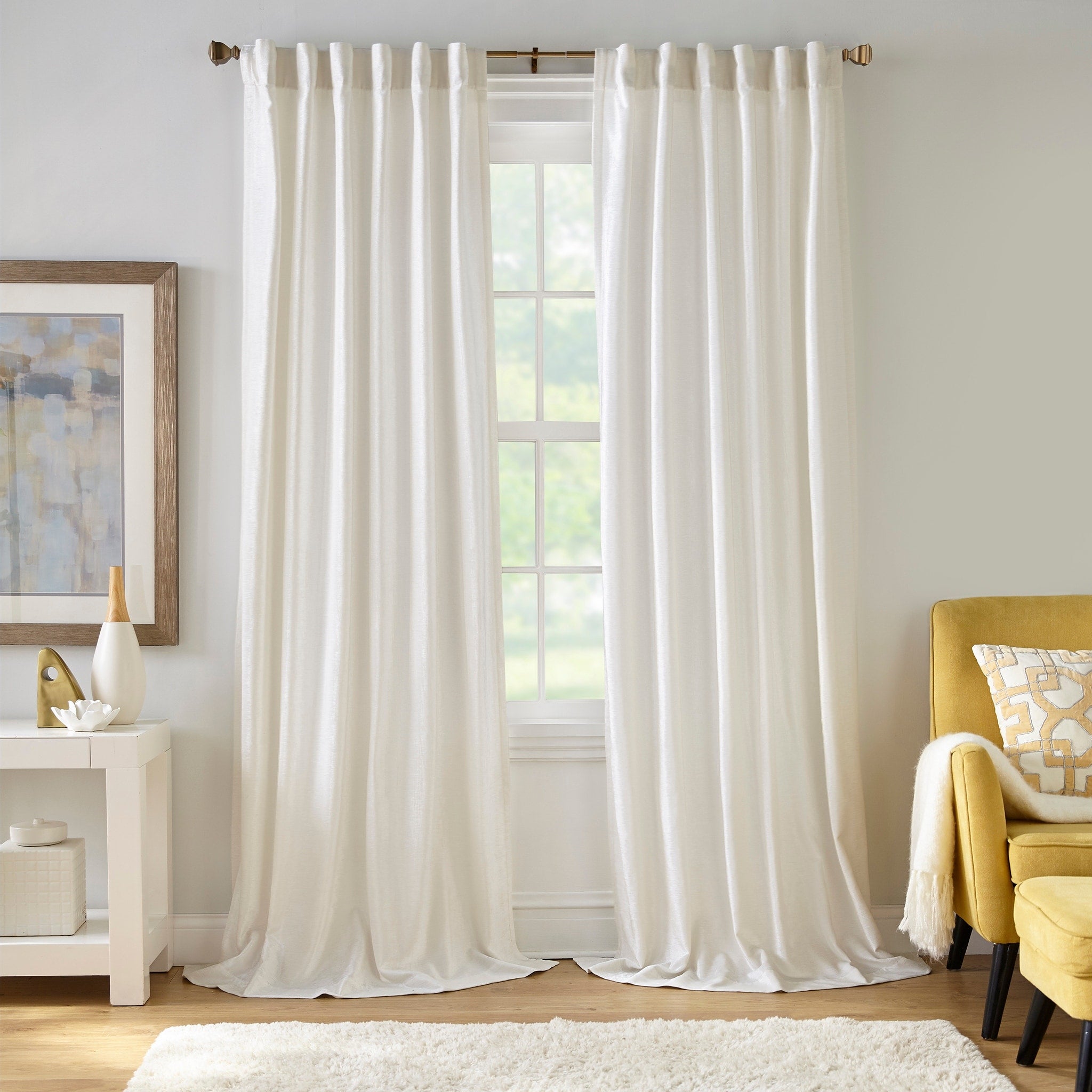 Carnaby Distressed Velvet Window Curtain