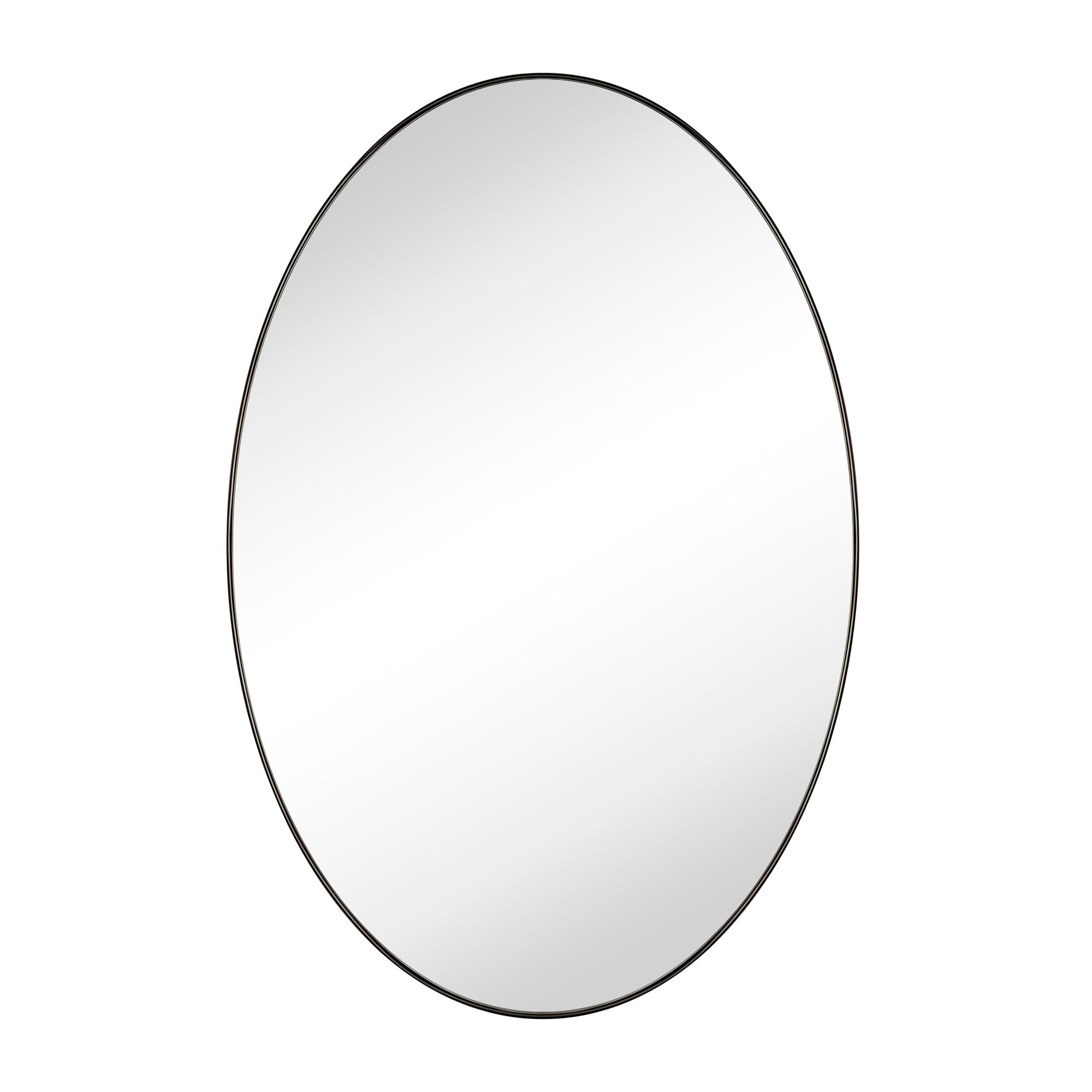 TEHOME Javell Oval Metal Wall Mirror