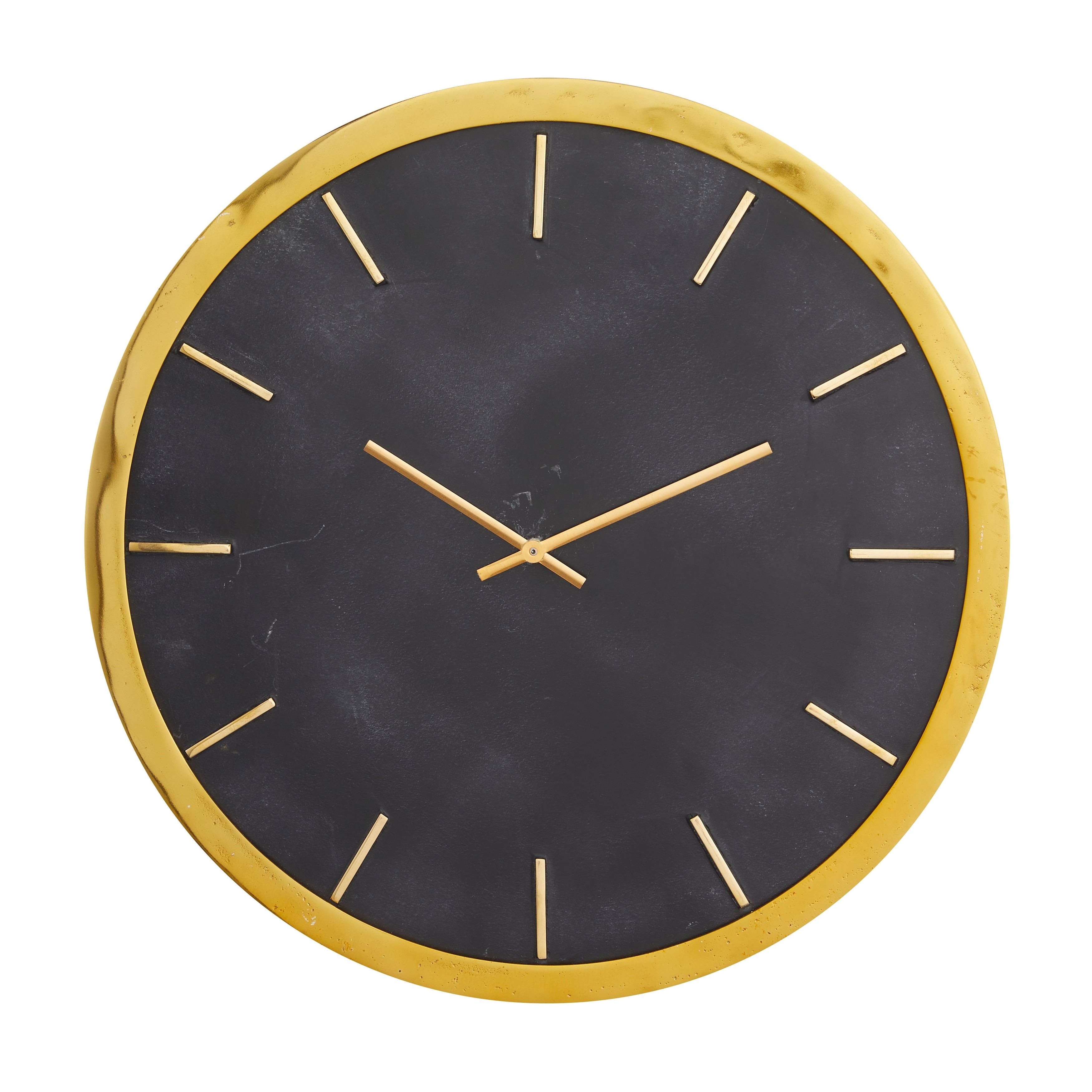 CosmoLiving by Cosmopolitan Marble Glam Wall Clock