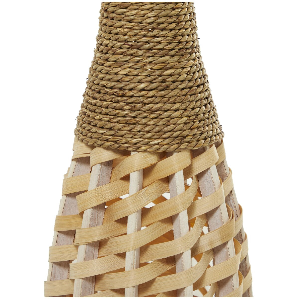 Seagrass Handmade Tall Woven Floor Decorative Vase - Brown - Roche River Decor