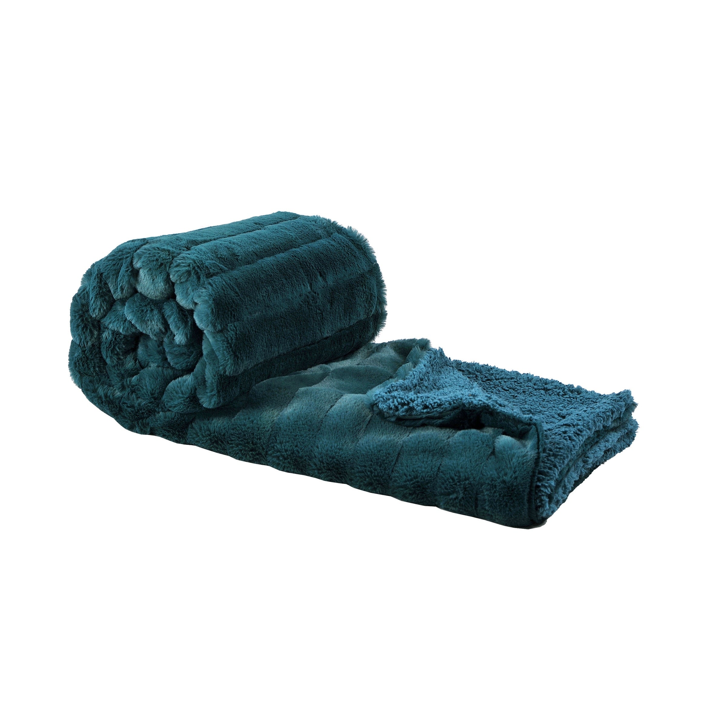 Solid Color SuperMink FauxFur Throw